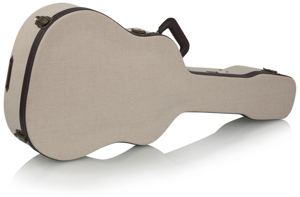 Gator Cases Journeyman Deluxe Wood Case for Dreadnought Guitars with Burlap Exterior - GW-JMDREAD 7.jpg