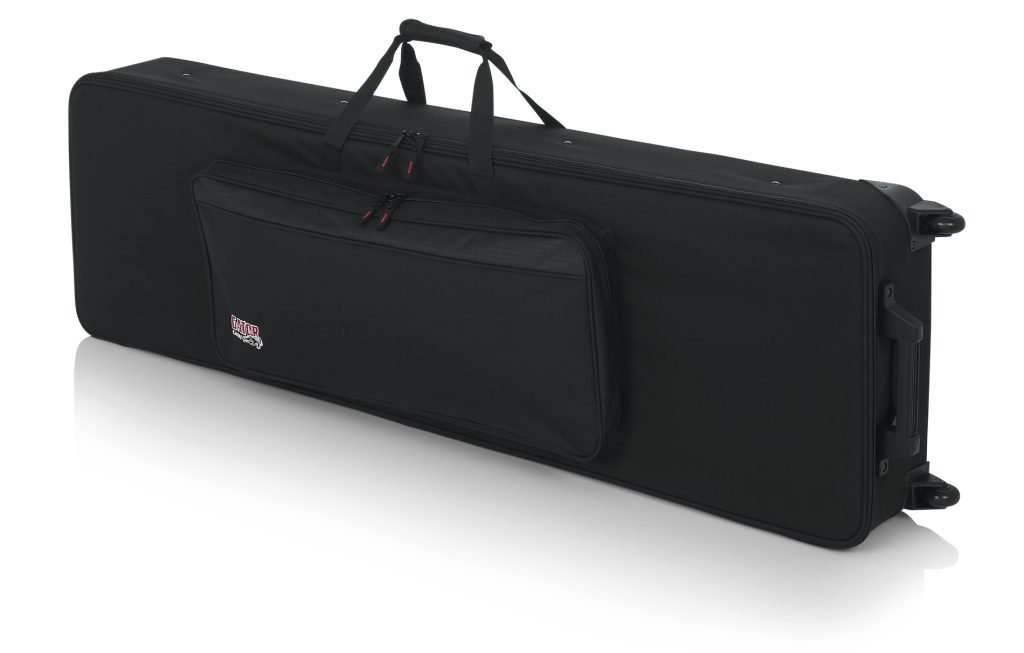 Gator Cases GK88 Slim Softcase with Wheels for 88 Note Keyboards - GK88SLIM 3.jpg