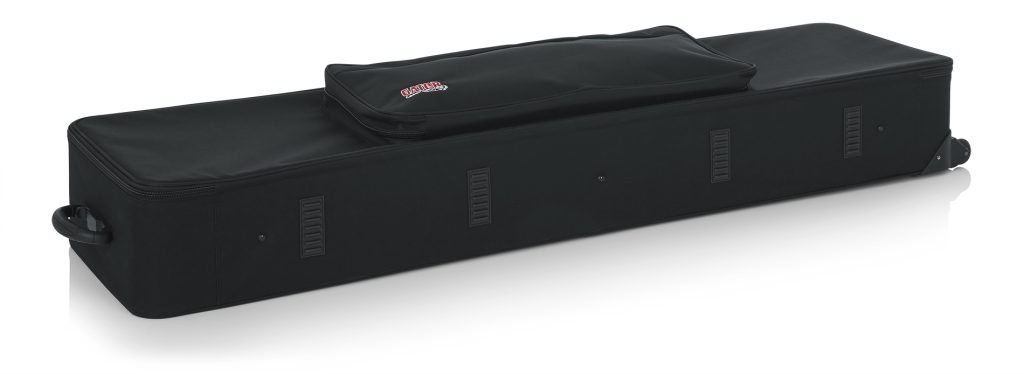 Gator Cases GK88 Slim Extra Long Softcase with Wheels for 88 Note Keyboards - GK88SLXL 5.jpg