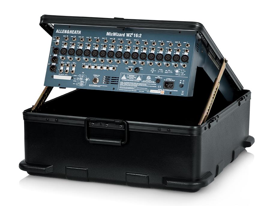 Gator Cases ATA Molded 12U Pop Up Mixer Case with TSA Latches - GMIX12PUTSA-New-Back.jpg