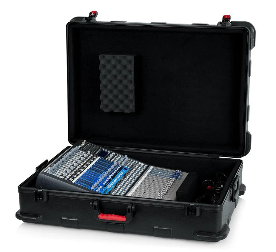 Gator Cases 20" x 30" x 8" ATA Mixer Case with TSA Latches - GTSA-MIX203008_OPEN_GEAR.jpg