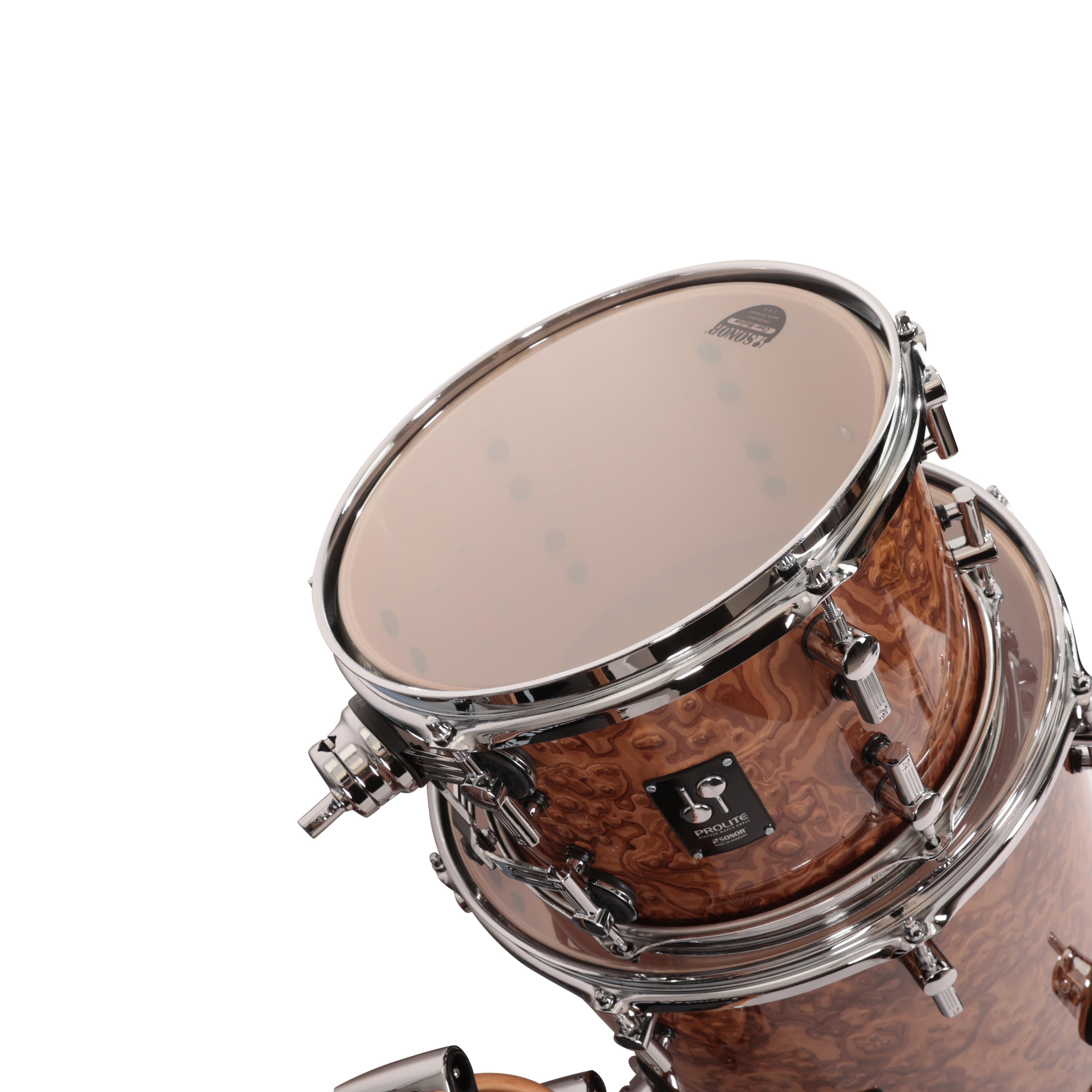 Sonor Prolite 22" Acoustic Drum Kit in Chocolate Burl - AMCPROLIT1012162214  (11).jpg