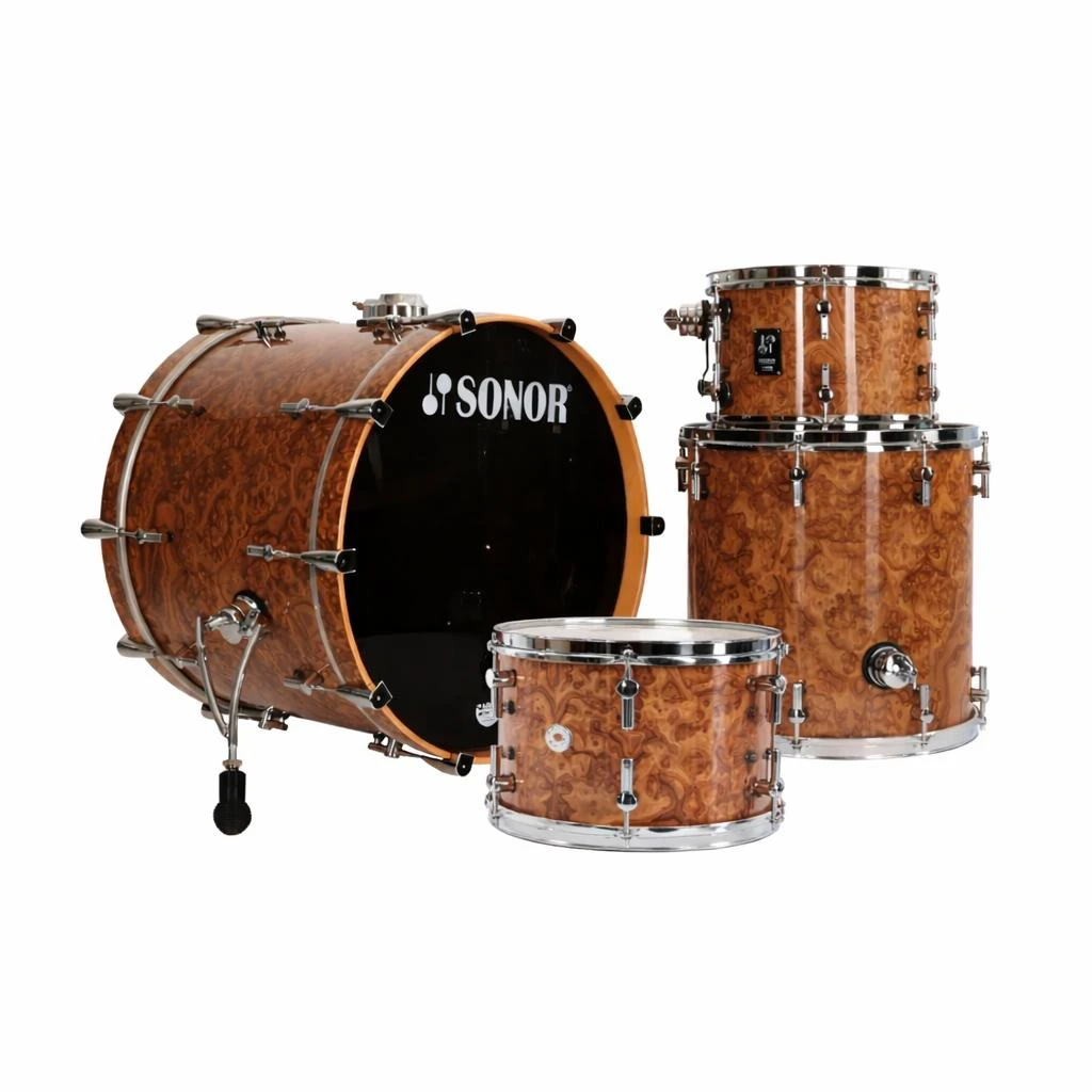 Sonor Prolite 22" Acoustic Drum Kit in Chocolate Burl - Sonor prolite chocolate burl.jpg