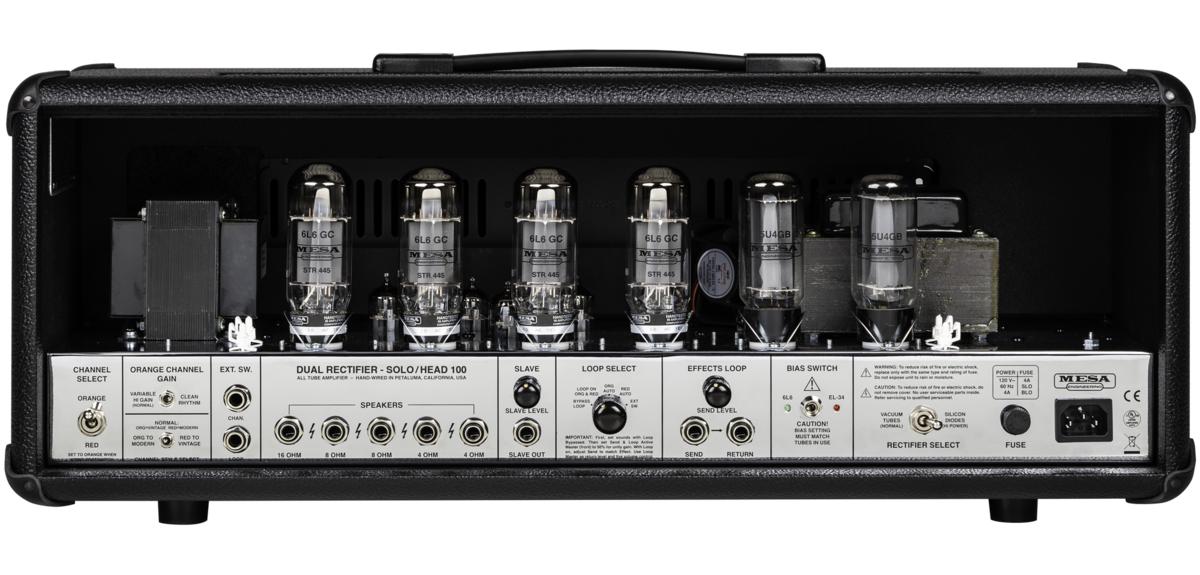 Mesa Boogie 100W 90s Dual Rectifier 2-Channel Amplifier Head in