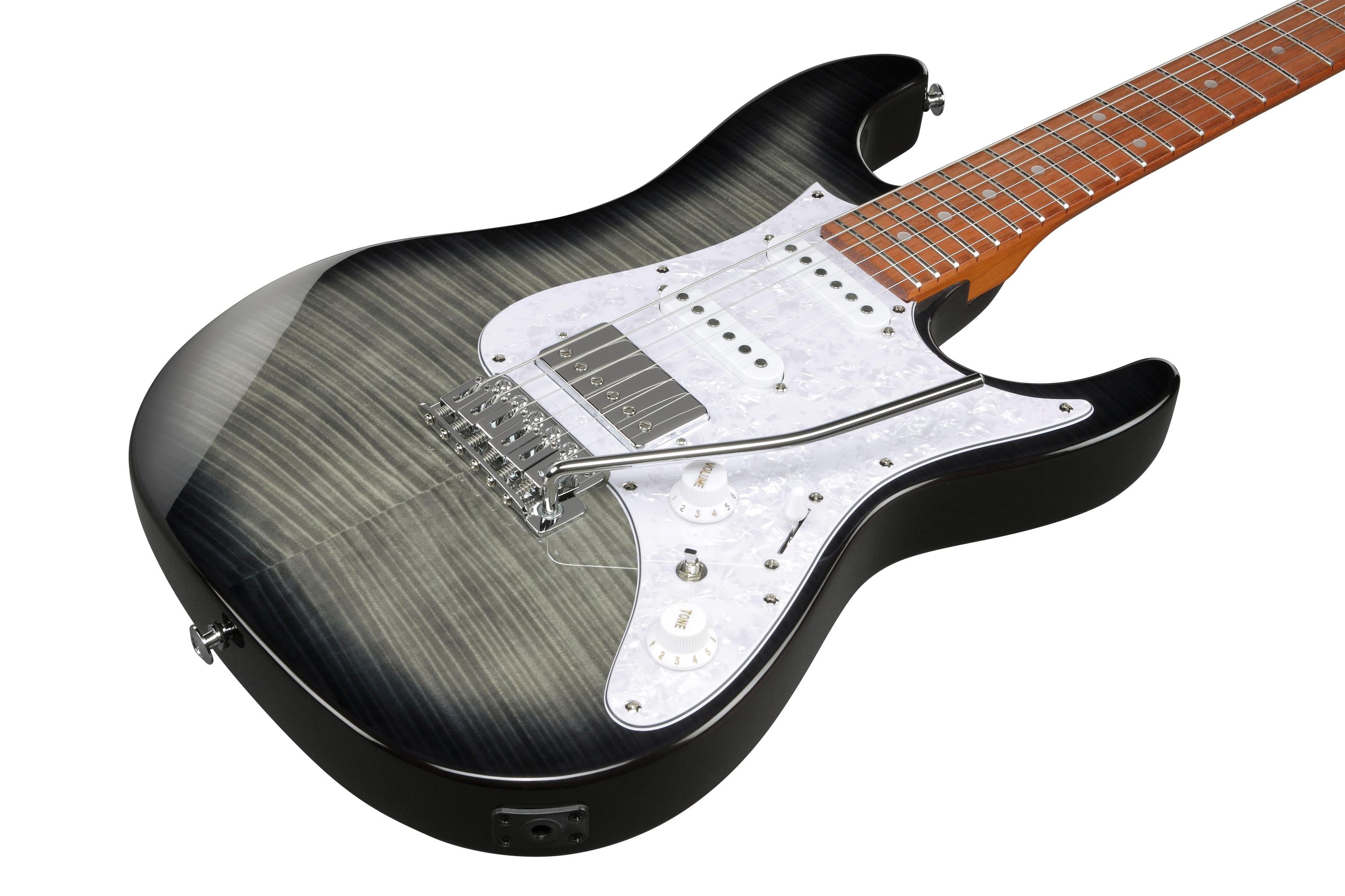 Ibanez AZ22S1F-TKS AZ Standard Series HSS Electric Guitar in Transparent Black Sunburst - AZ22S1F_TKS_5N_01_H.jpg