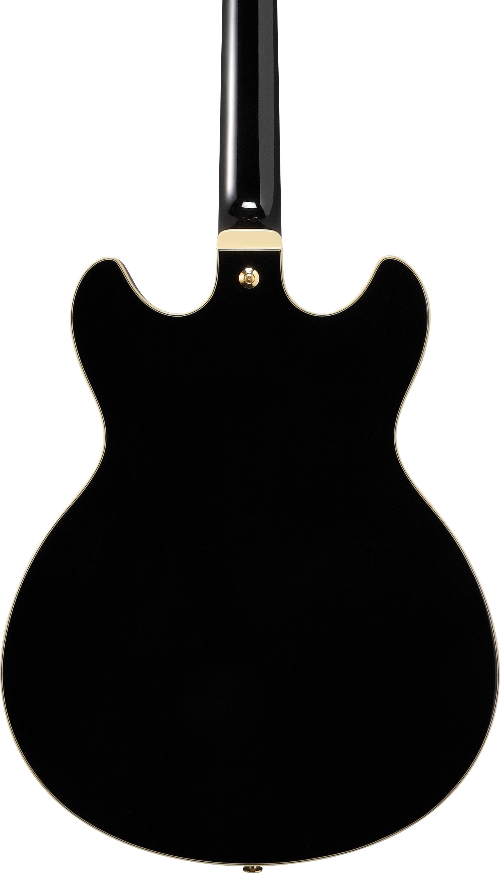 Ibanez AS93SP-BK AS Series Semi-Hollow Electric Guitar in Black