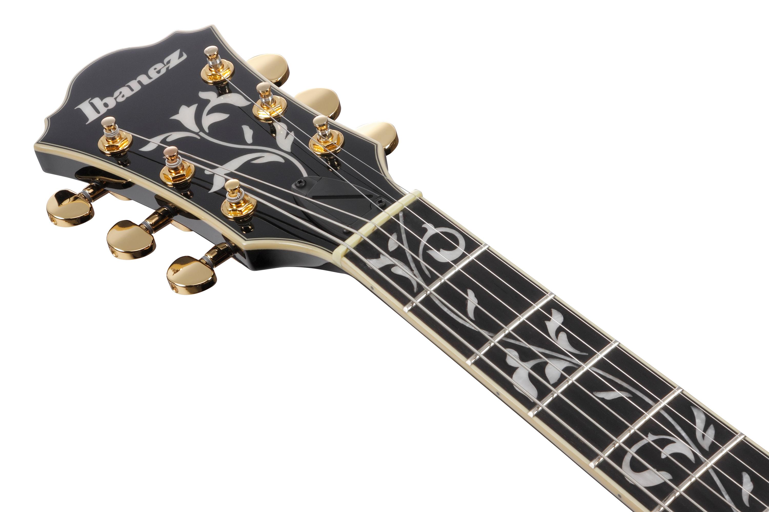 ギター Ibanez AS93SP BK Black Artcore Ibanez AS93SP-BK AS Series Semi-Hollow Electric Guitar in Black