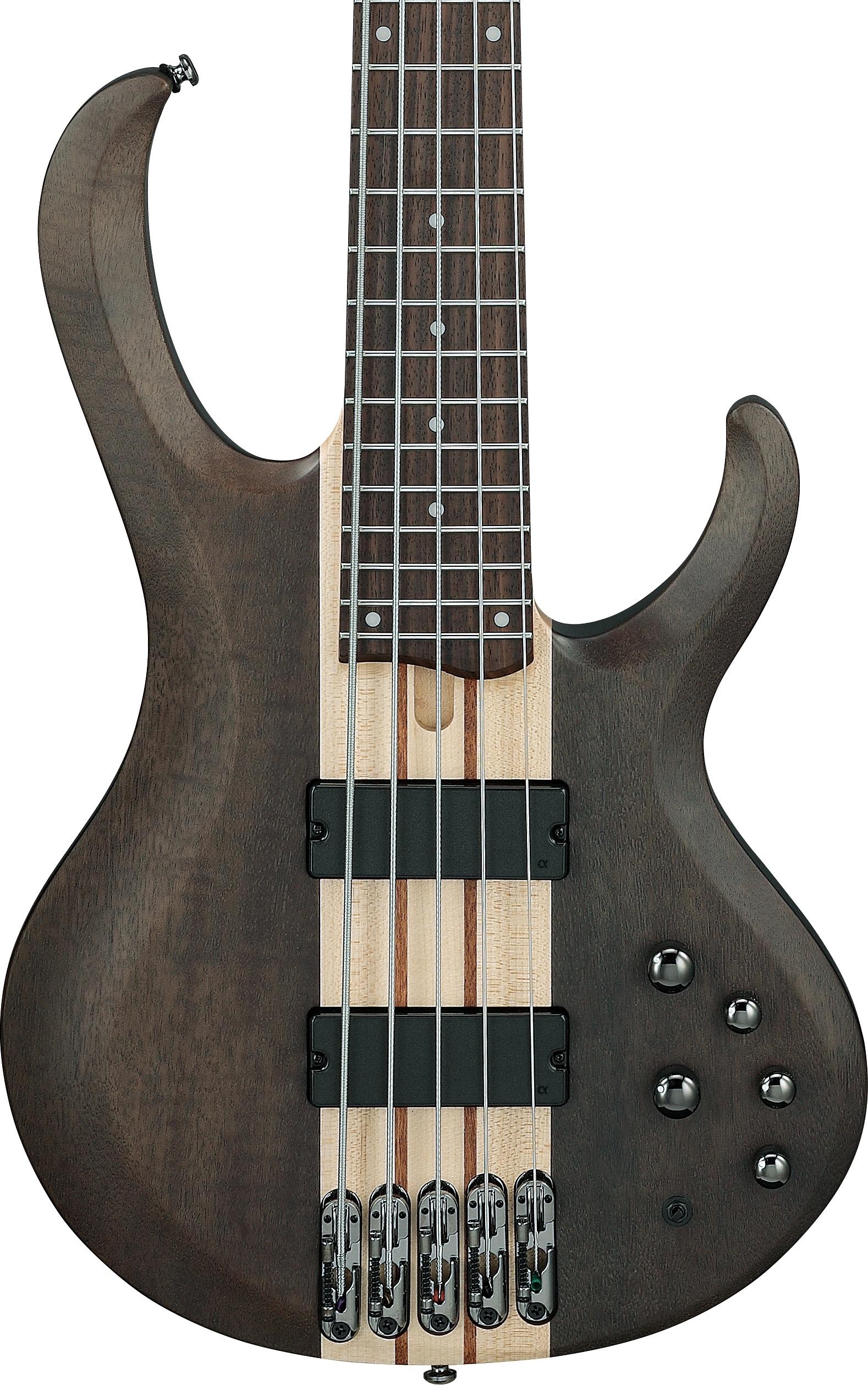 Ibanez BTB605-TGF BTB Series 5-String Bass Guitar in Transparent Grey Flat - BTB605_TGF_1P_01_F.jpg