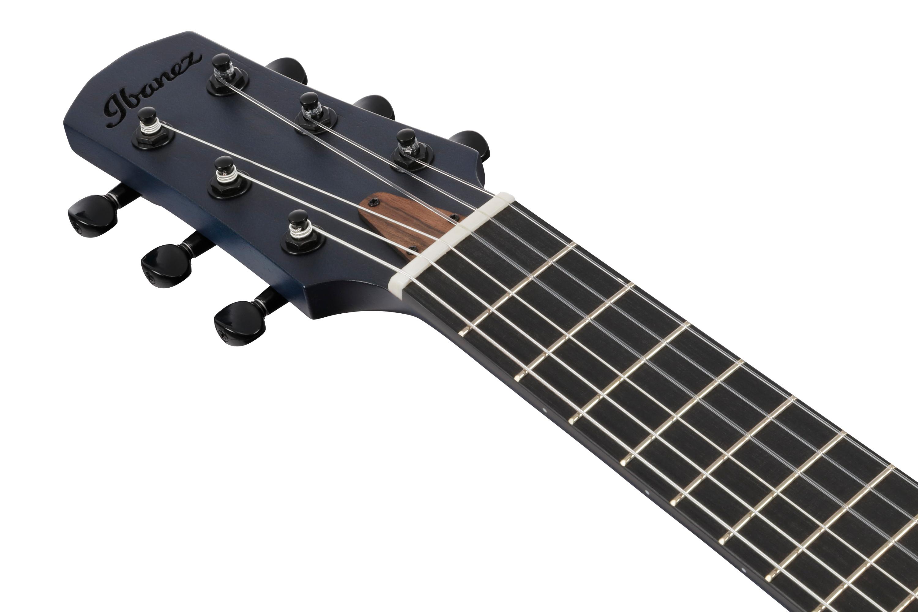 Ibanez AUP10FMNE Advanced Electro Acoustic Ukulele in Transparent Blue Sunburst Open Pore - AUP10FMNE_TBO_2Y_01_J.jpg