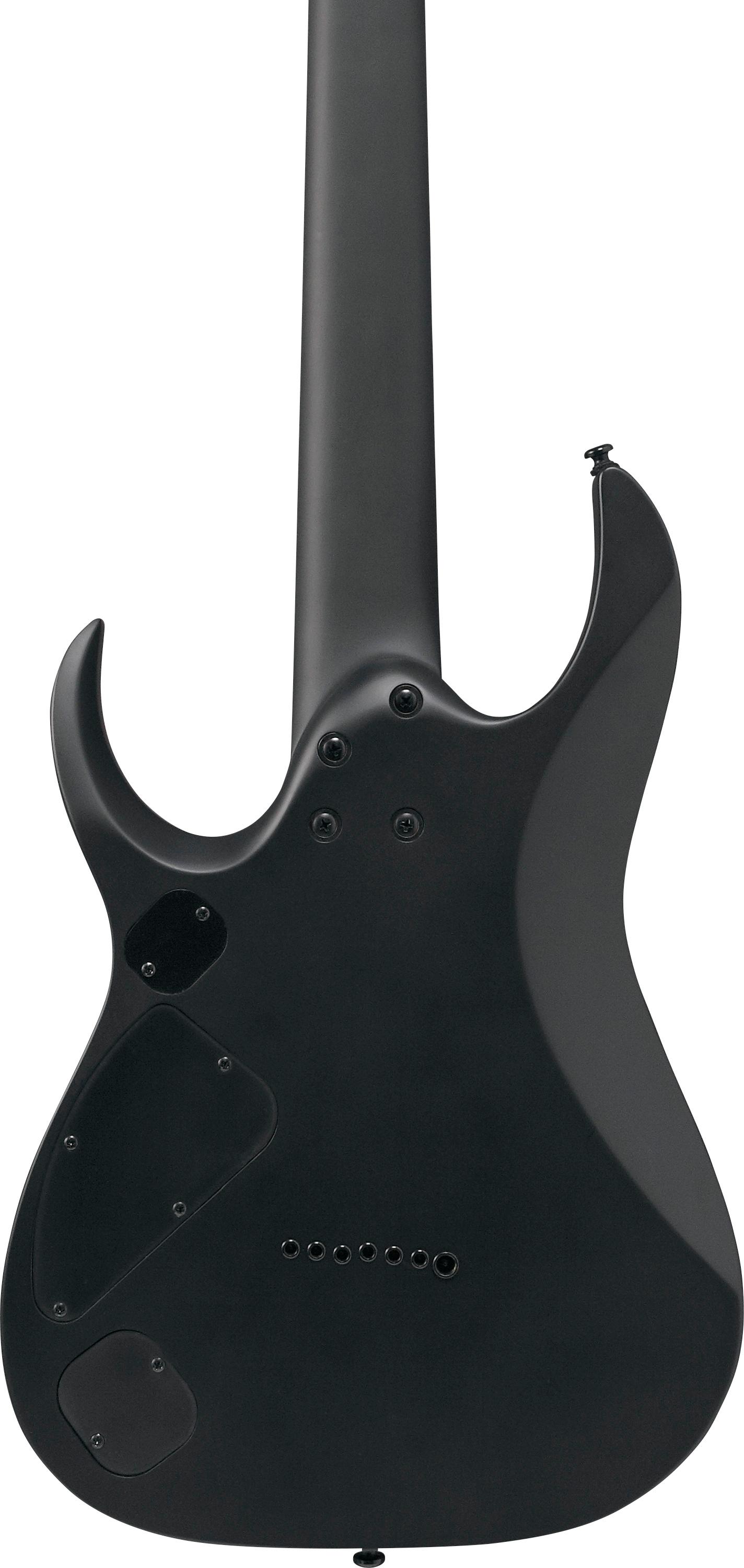Ibanez RGDRB71-BKF Iron Label RGD Series 7-String Electric Guitar in Black Flat - RGDRB71_BKF_1P_01_G.jpg