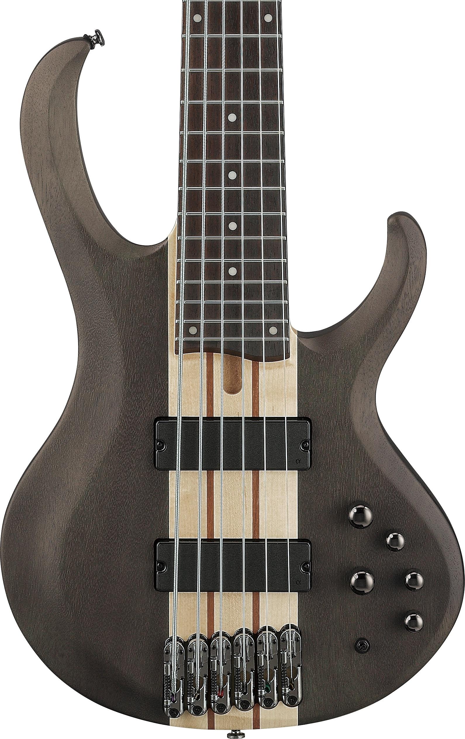 Ibanez BTB606-TGF BTB Series 6-String Bass Guitar in Transparent Grey Flat - BTB606_TGF_1P_01_F.jpg