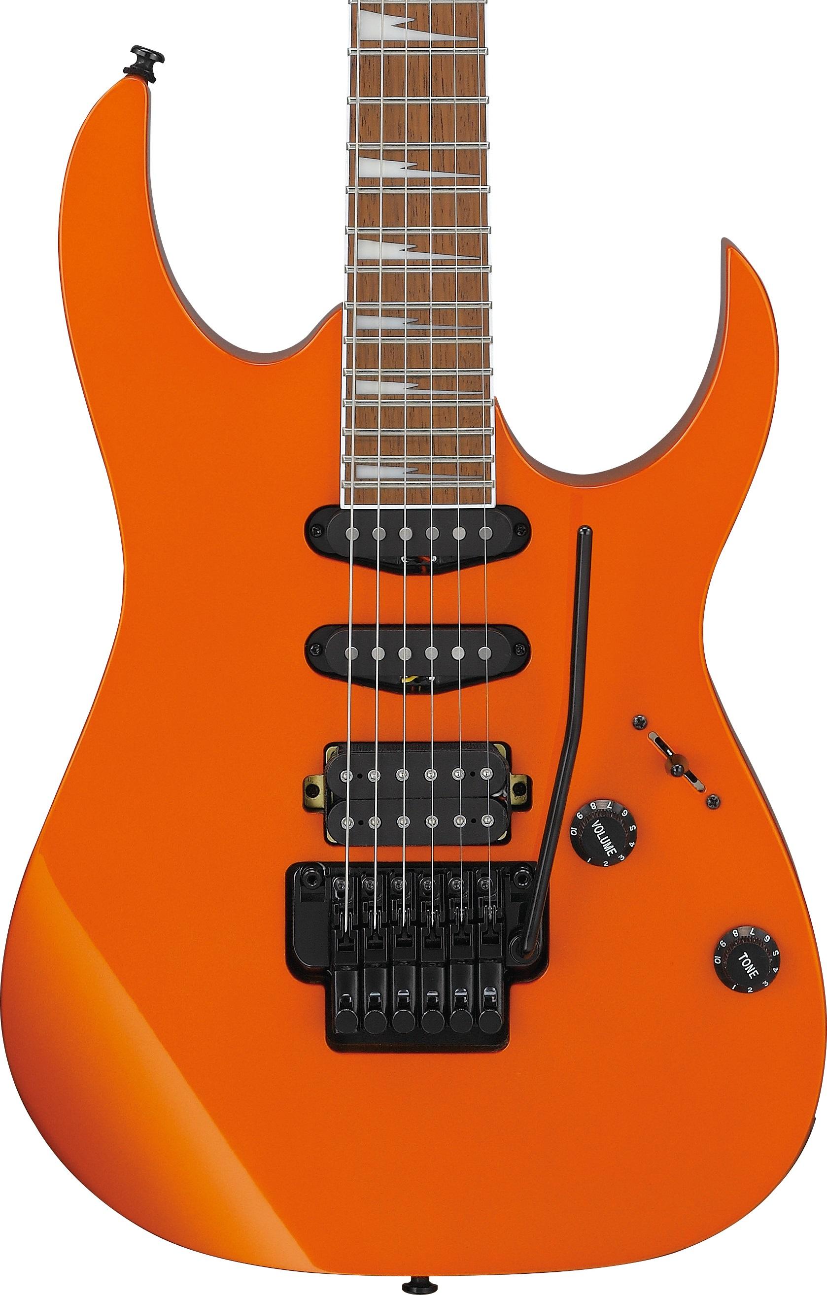 Ibanez RG460DX-ROM RG Series 6 String Electric Guitar in Roadster Orange Metallic - RG460DX_ROM_1P_01_F.jpg