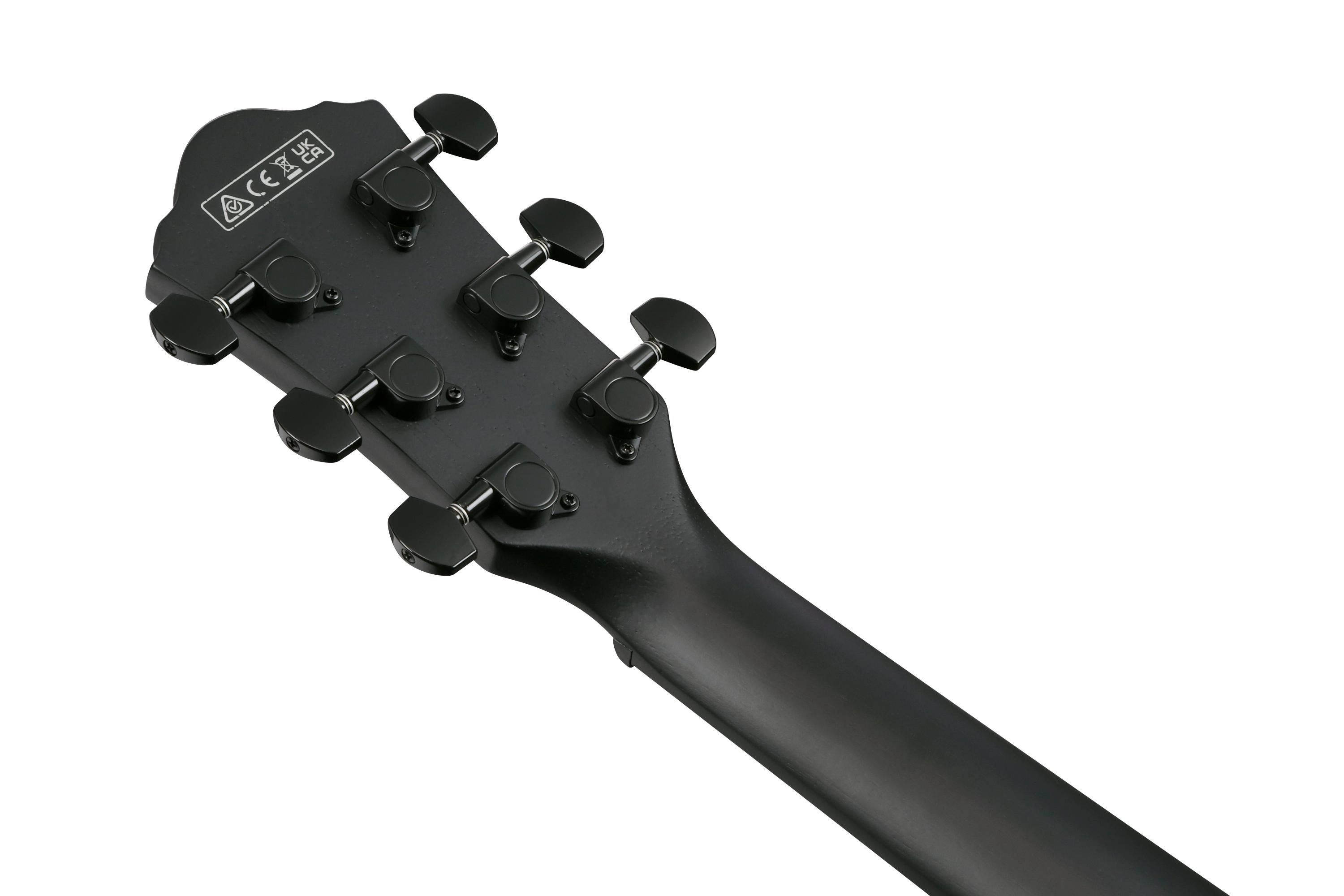 Ibanez AEWC621-BOT AEWC Series Electro Acoustic Guitar in Black Out - AEWC621_BOT_5B_01_K.jpg
