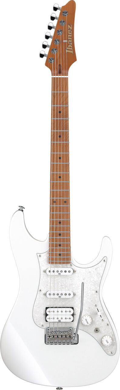 Ibanez AZ2204-PW AZ Prestige Series HSS Electric Guitar in Pearl White - AZ2204_PW_00_02_A.jpg