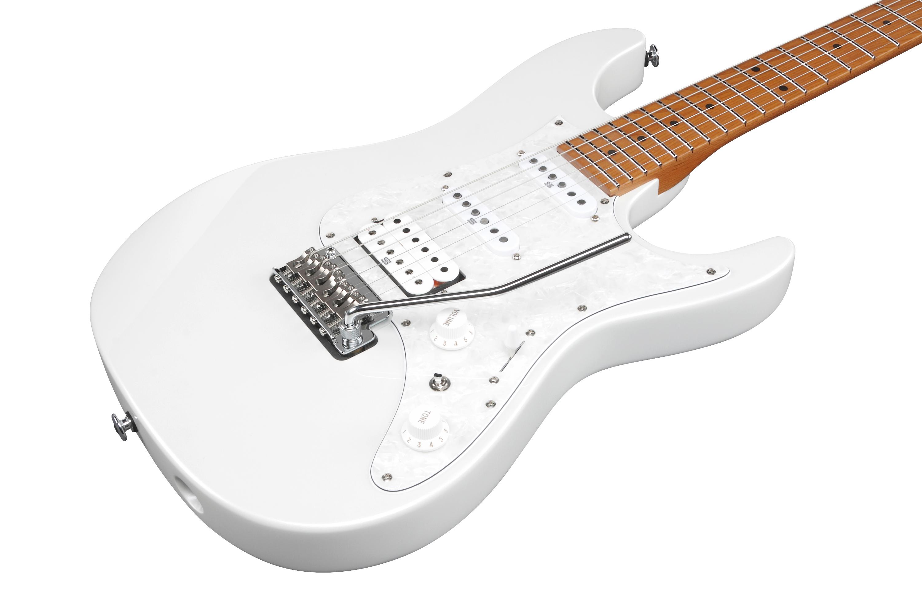 Ibanez AZ2204-PW AZ Prestige Series HSS Electric Guitar in Pearl