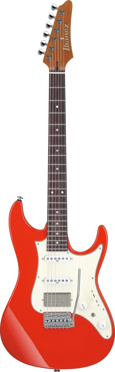 Ibanez AZ2204NW-VR AZ Prestige Series HSS Electric Guitar in Vermillion Red - AZ2204NW_VR_00_02_A.jpg