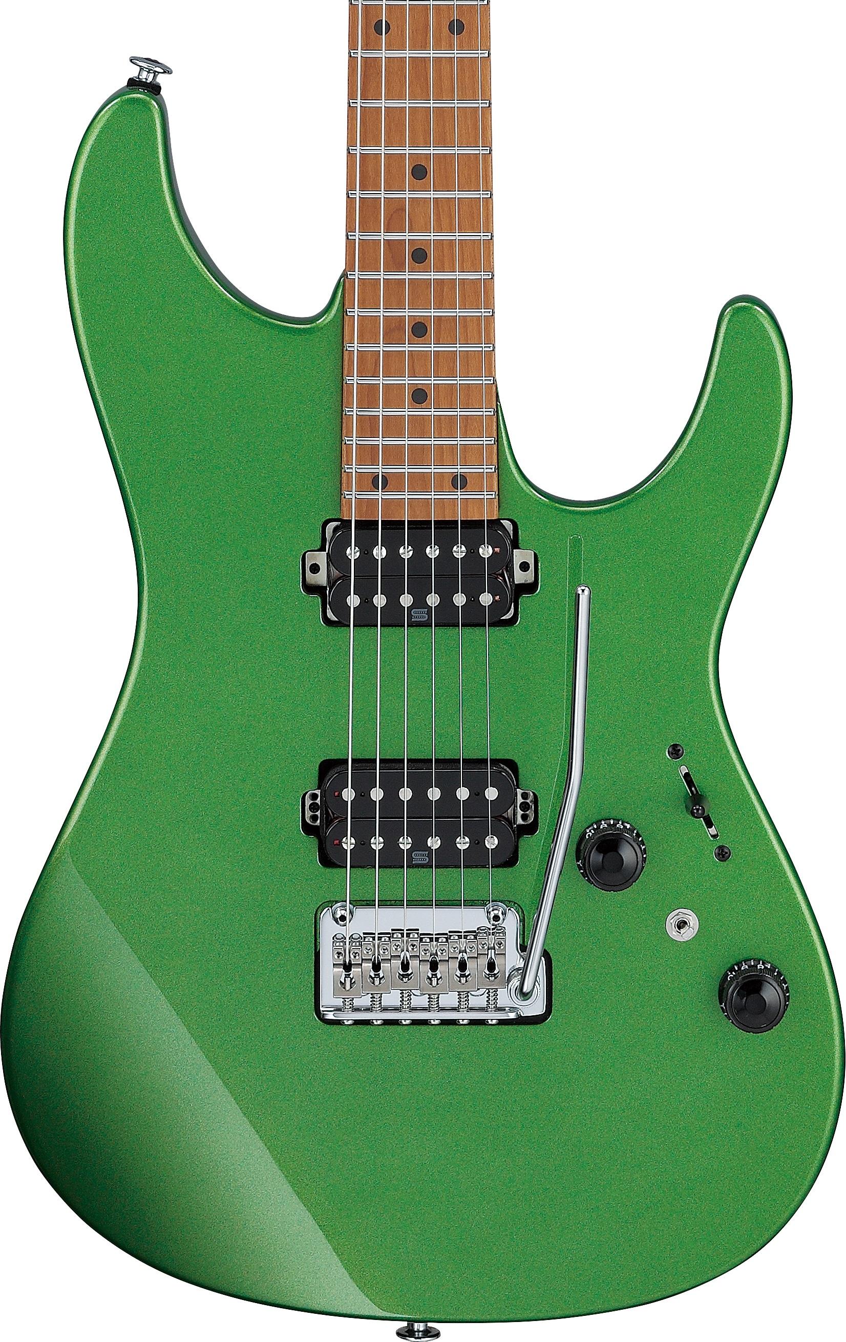 Ibanez AZ2402 Prestige Electric Guitar in Apple Green Metallic
