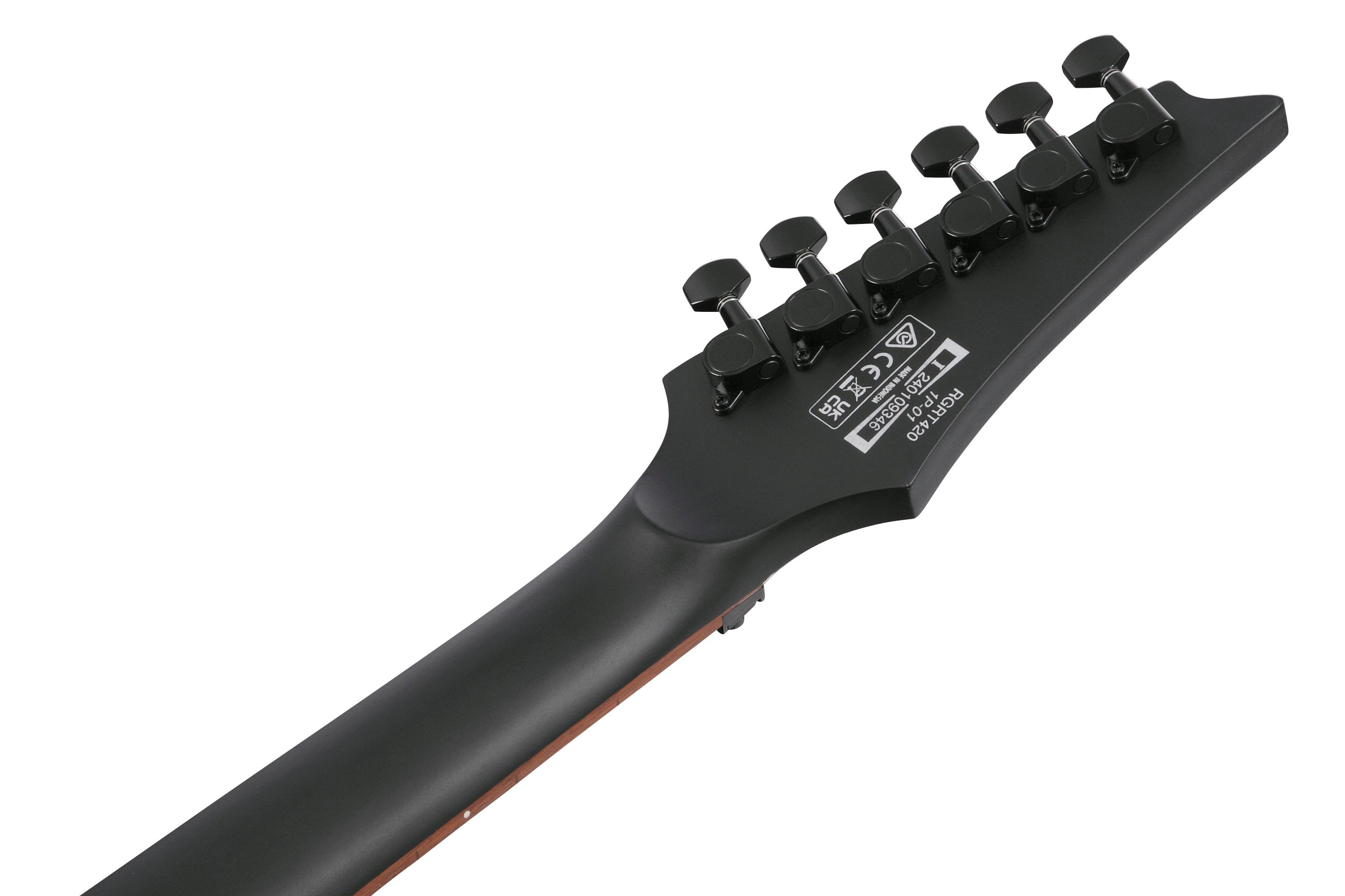 Ibanez RGRT420-WK RG Series Electric Guitar in Weathered Black - RGRT420_WK_1P_01_K.jpg