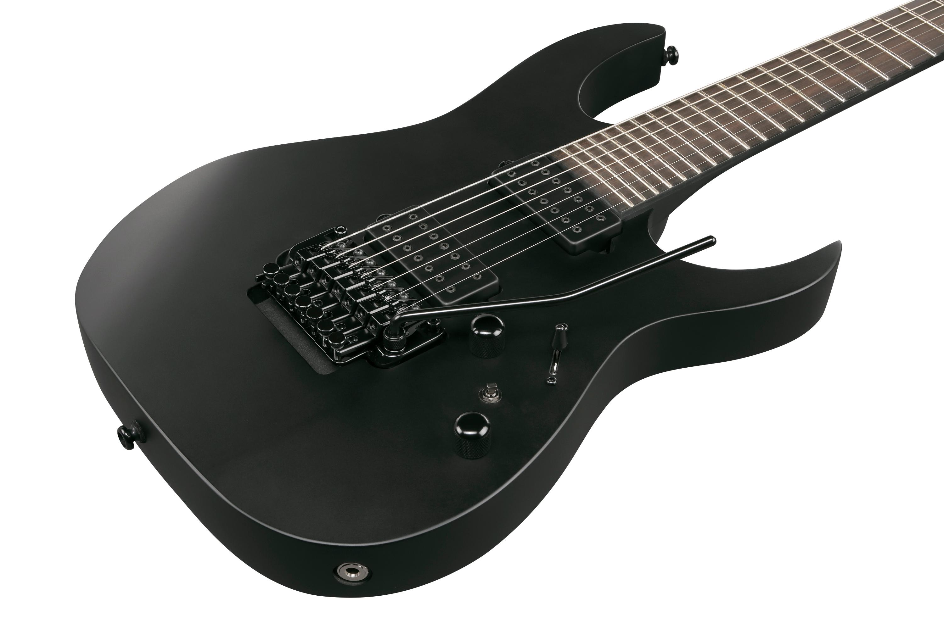 Ibanez RGRB720-BKF Iron Label RG Series 7-String Electric Guitar