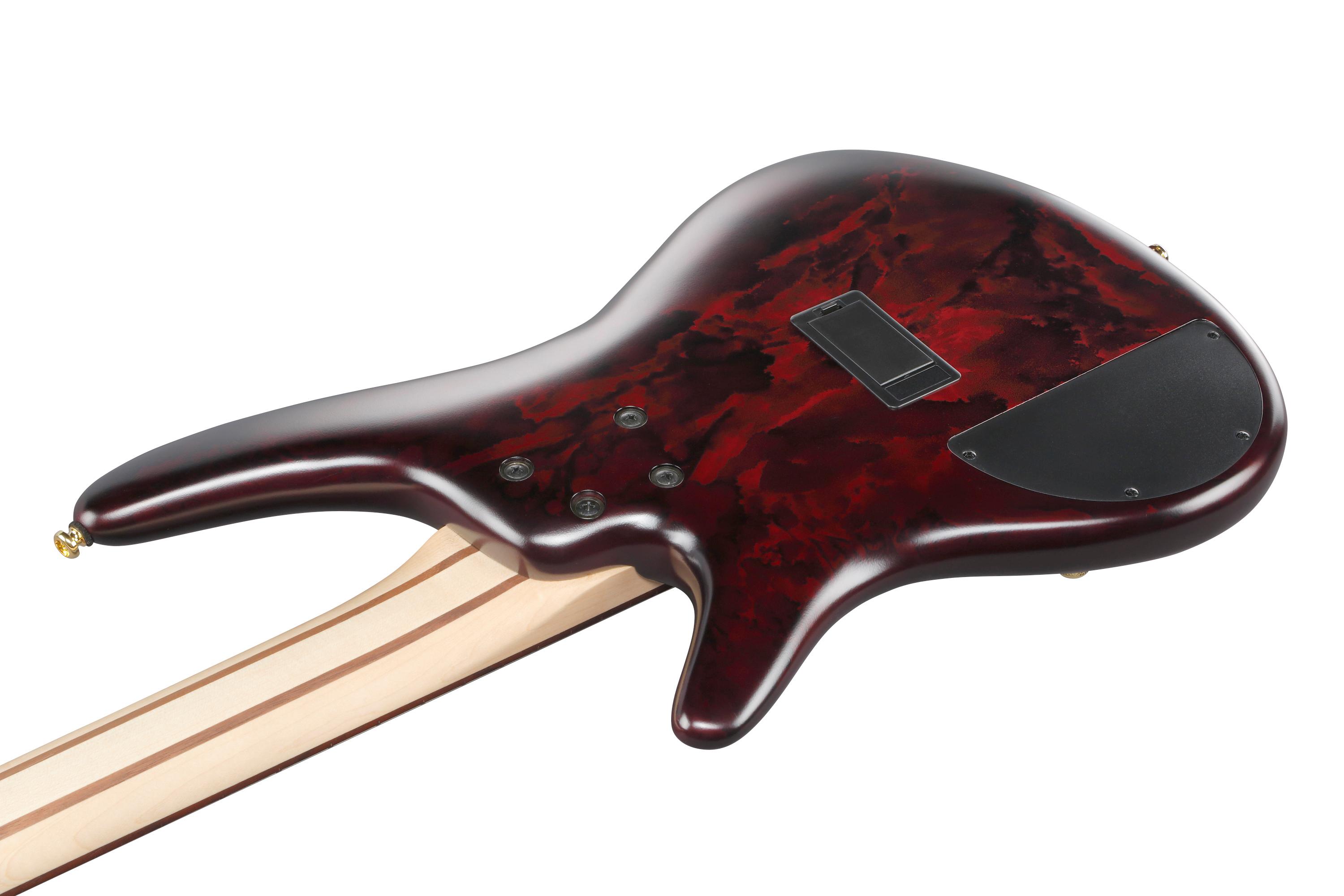 Ibanez SR305EDX-WZM SR Series 5-String Bass Guitar in Wine Red Frozen Matte - SR305EDX_WZM_1P_02_I.jpg