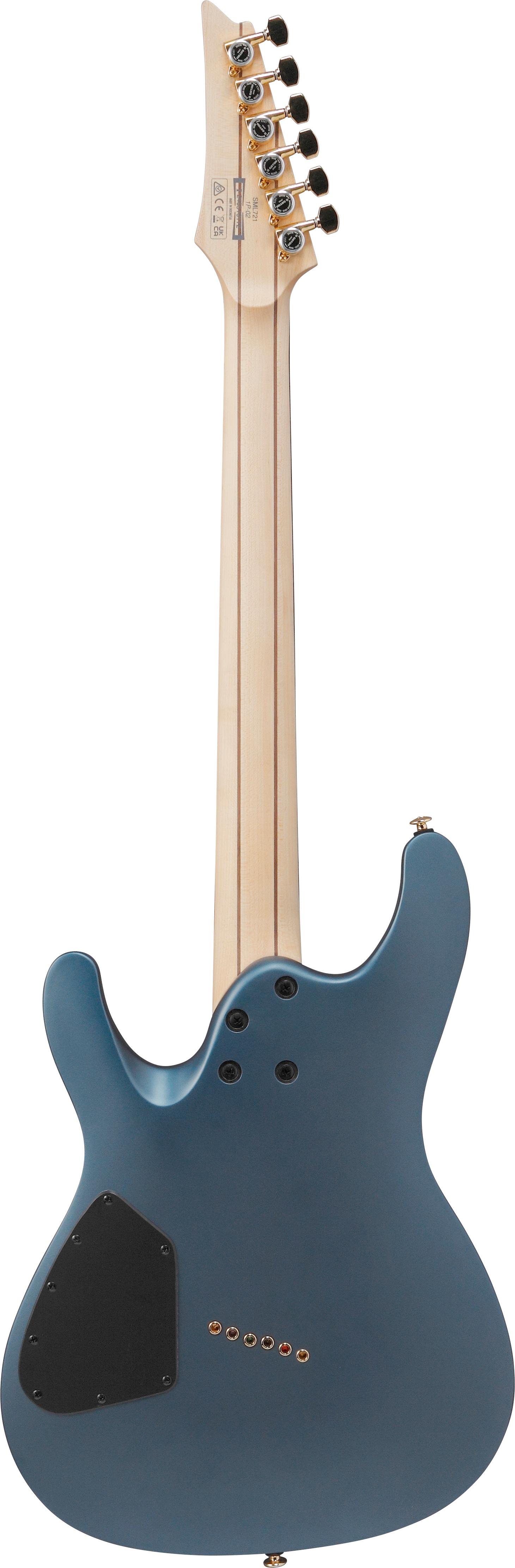Ibanez SML721-MAM Axe Design Lab S Series Light Multi Scale Electric Guitar in Midnight Arctic Ocean Matt - SML721_MAM_1P_02_C.jpg