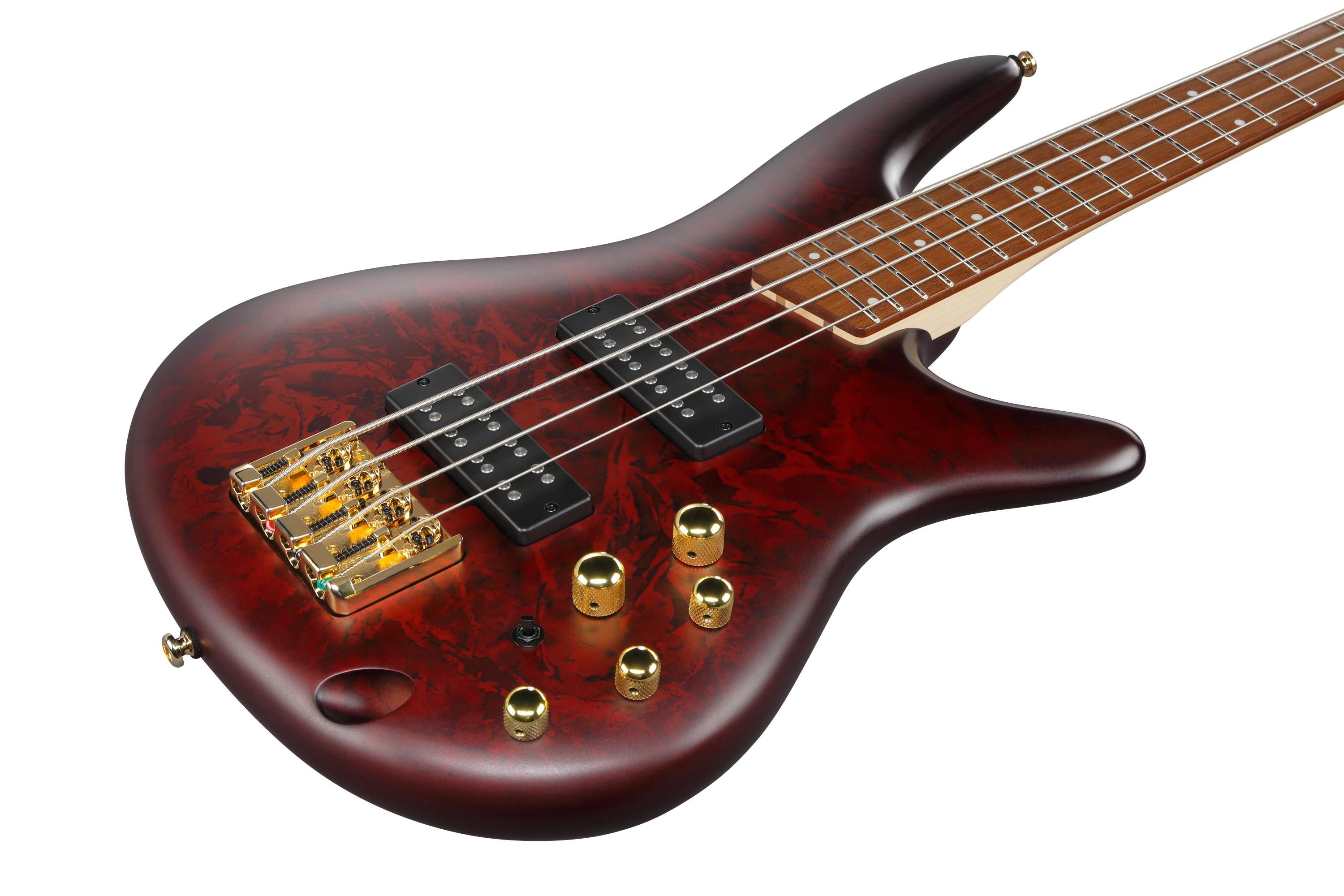 Ibanez SR300EDX-WZM SR Series 4-String Bass Guitar in Wine Red