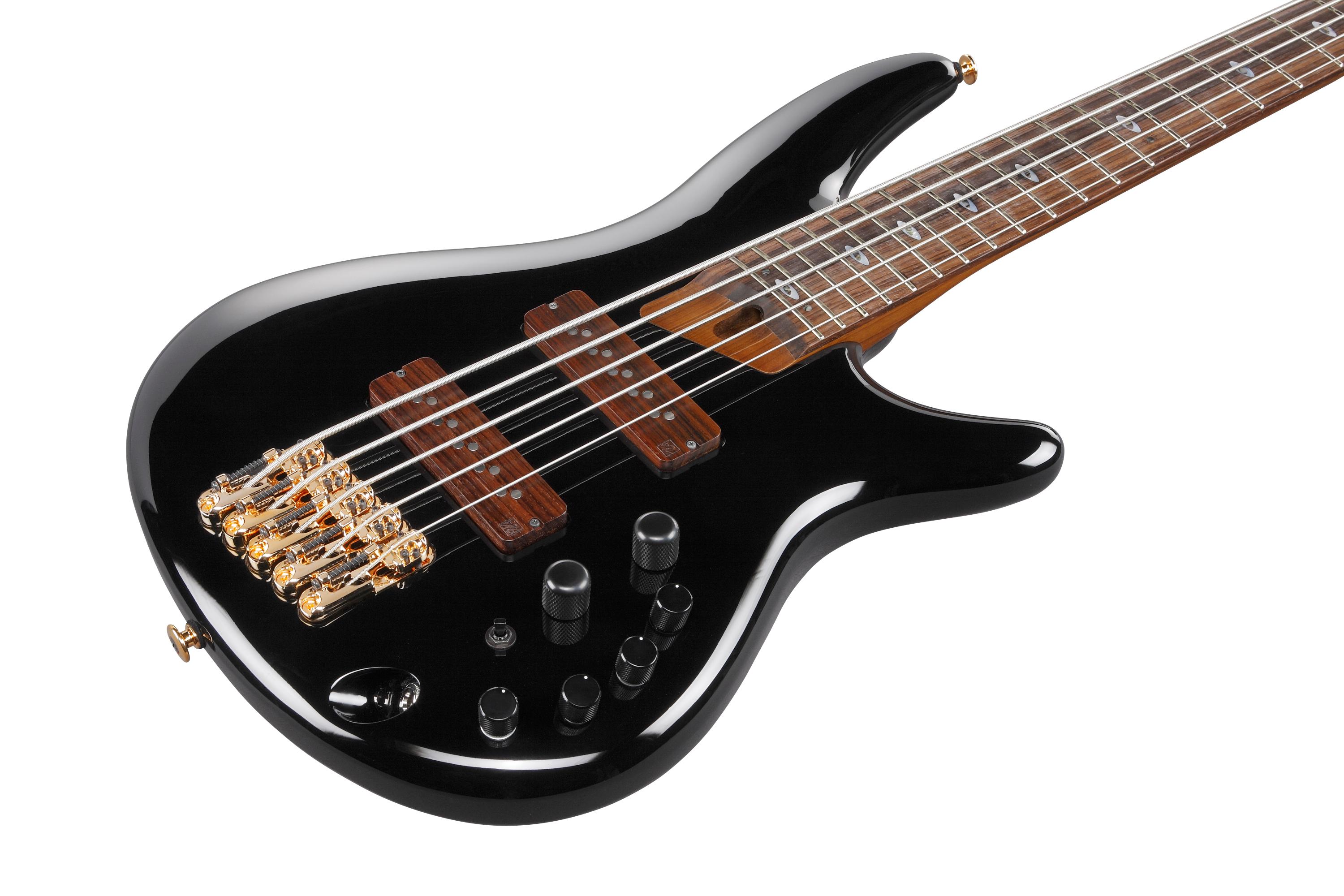 Ibanez SR3505-BK SR Prestige 5-String Bass Guitar in Black