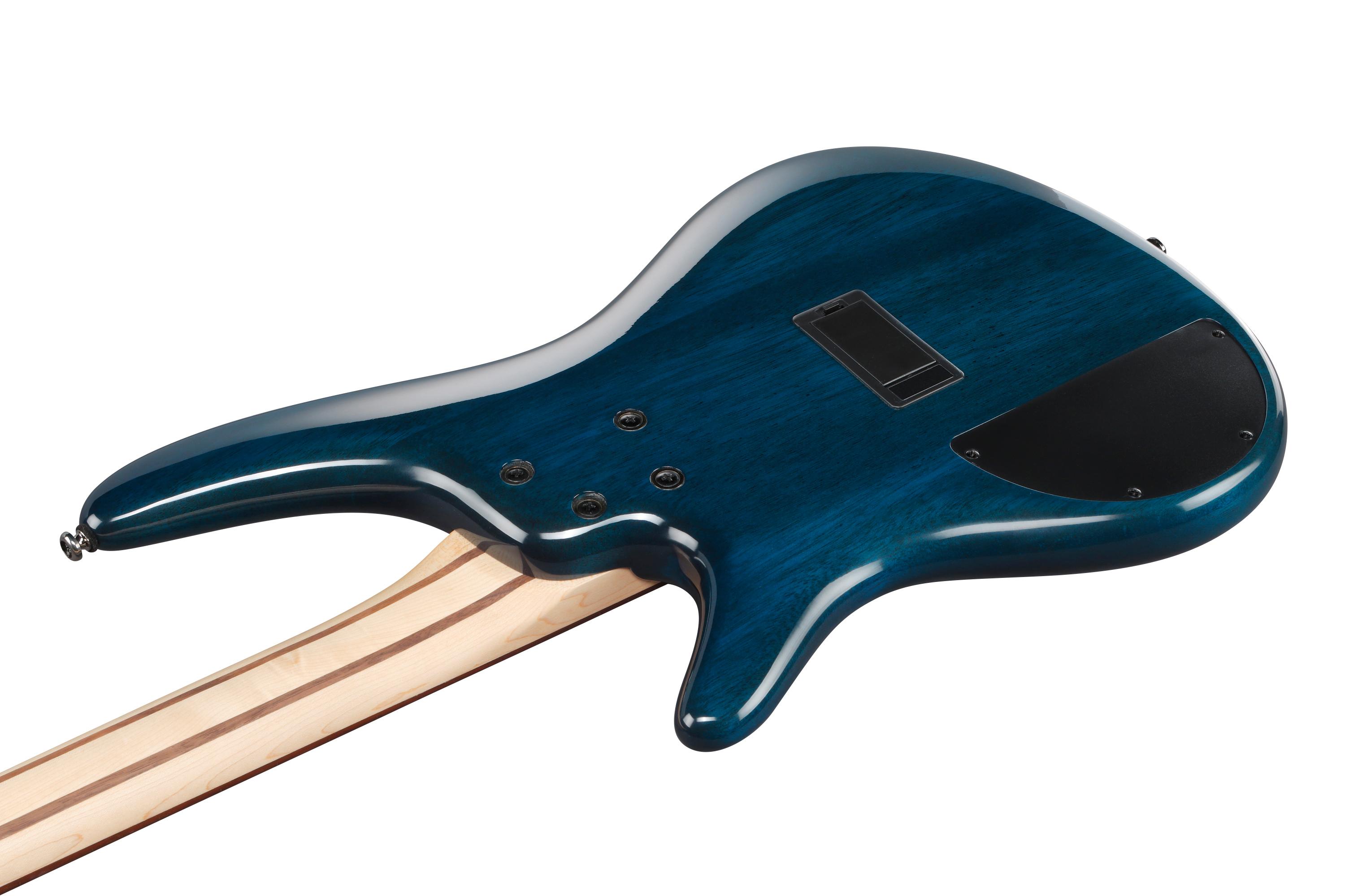 Ibanez SR400EQM-SCB SR Series 4-String Bass Guitar Quilted Maple in Stained Cosmic Blue Starburst - SR400EQM_SCB_1P_04_I.jpg