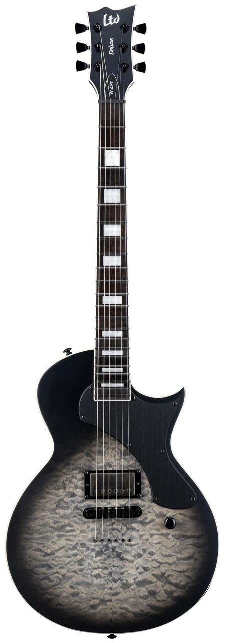 ESP LTD EC-01FT Electric Guitar in Charcoal Burst Teardrop Satin - EC-01FT_CHBS_FRONT1.jpg