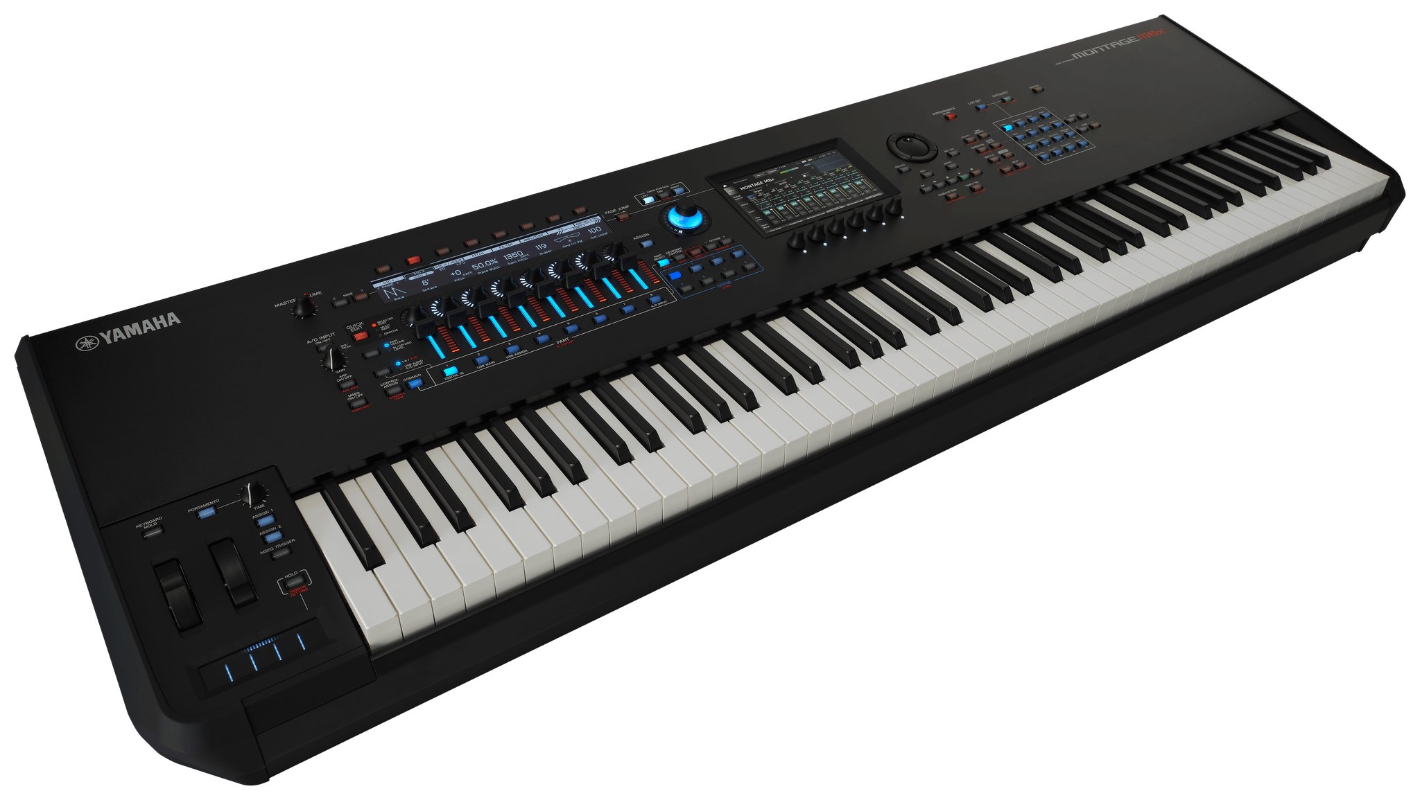 Yamaha MONTAGE M8X Synthesizer - CMONTAGEM8X-Yamaha-MONTAGE-M8X-Synthesizer-Left.jpg
