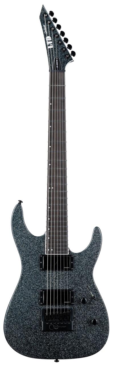 ESP LTD M-1007 7-String Baritone Evertune Electric Guitar in Granite Sparkle - M-1007 BARITONE EVERTUNE_GNSP_FRONTW.jpg