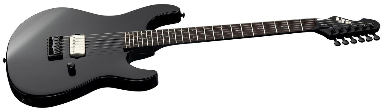 ESP LTD SN-201HT Electric Guitar in Black Gloss - SN-201HT_BLK_ANGLED1.jpg