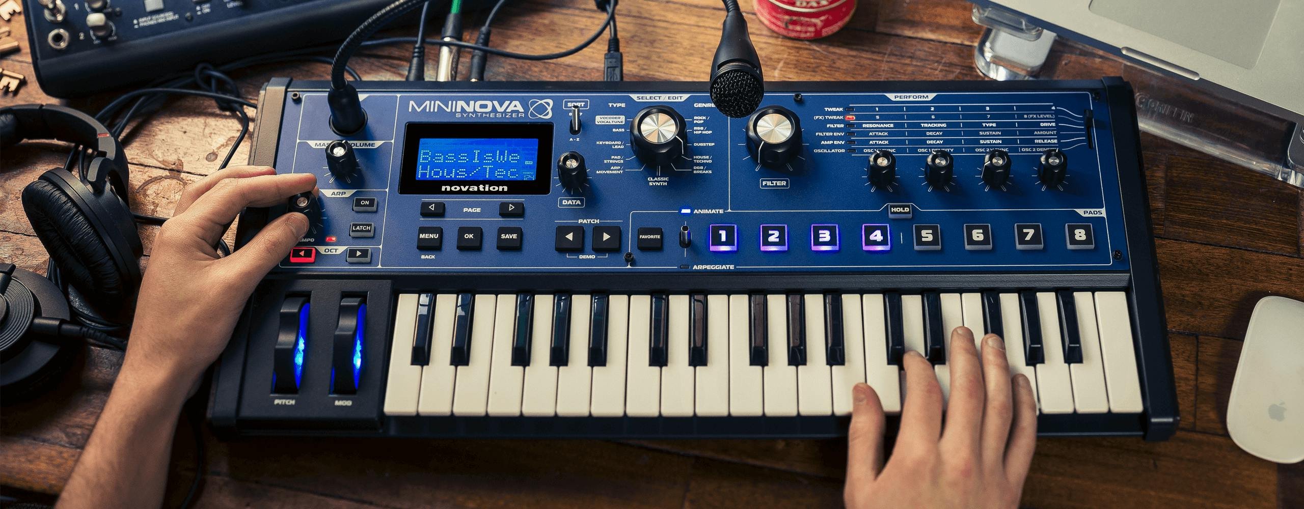 Novation MiniNova Synth - Andertons Music Co.