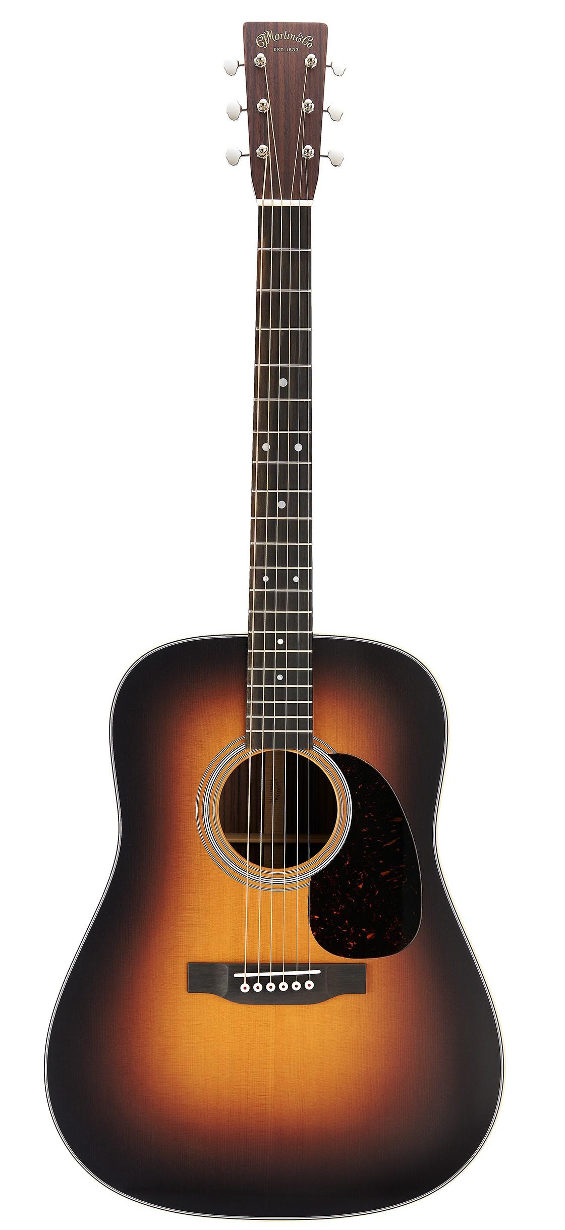Martin Standard Series D-28 Satin 1935 Sunburst Acoustic Guitar - Y25 D-28 SATIN 1935 BURST_Full Front.jpg