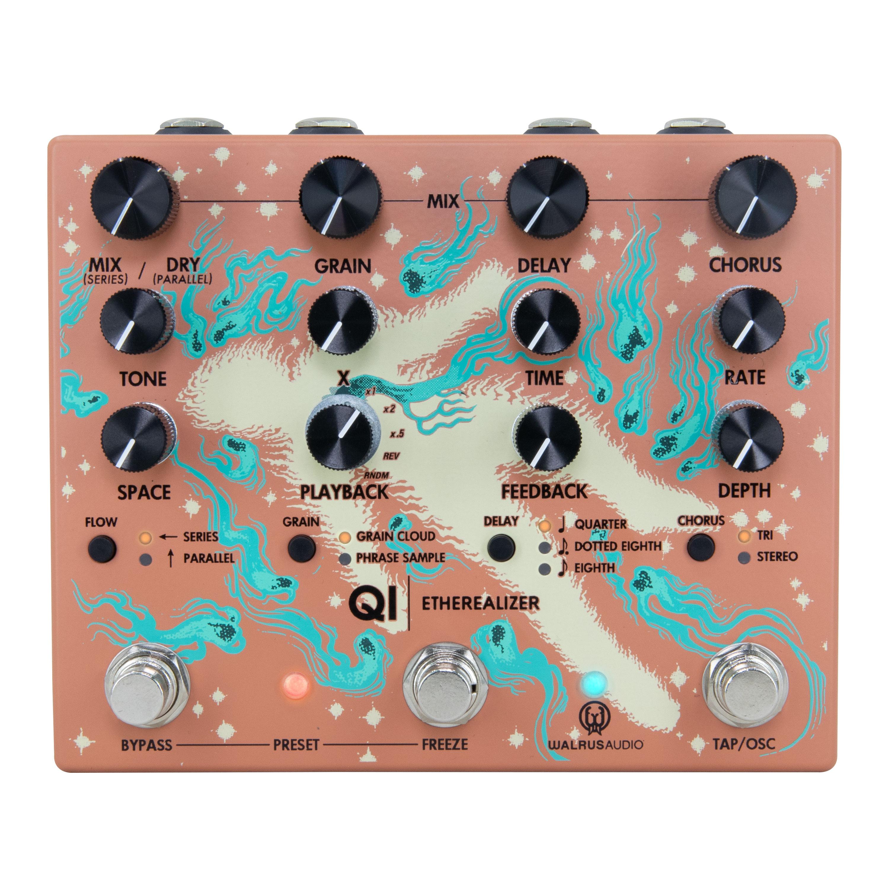 Walrus Audio Qi Etherealizer Yvette Young Signature Ambient Pedal in Terracotta - 66675 (2).jpg