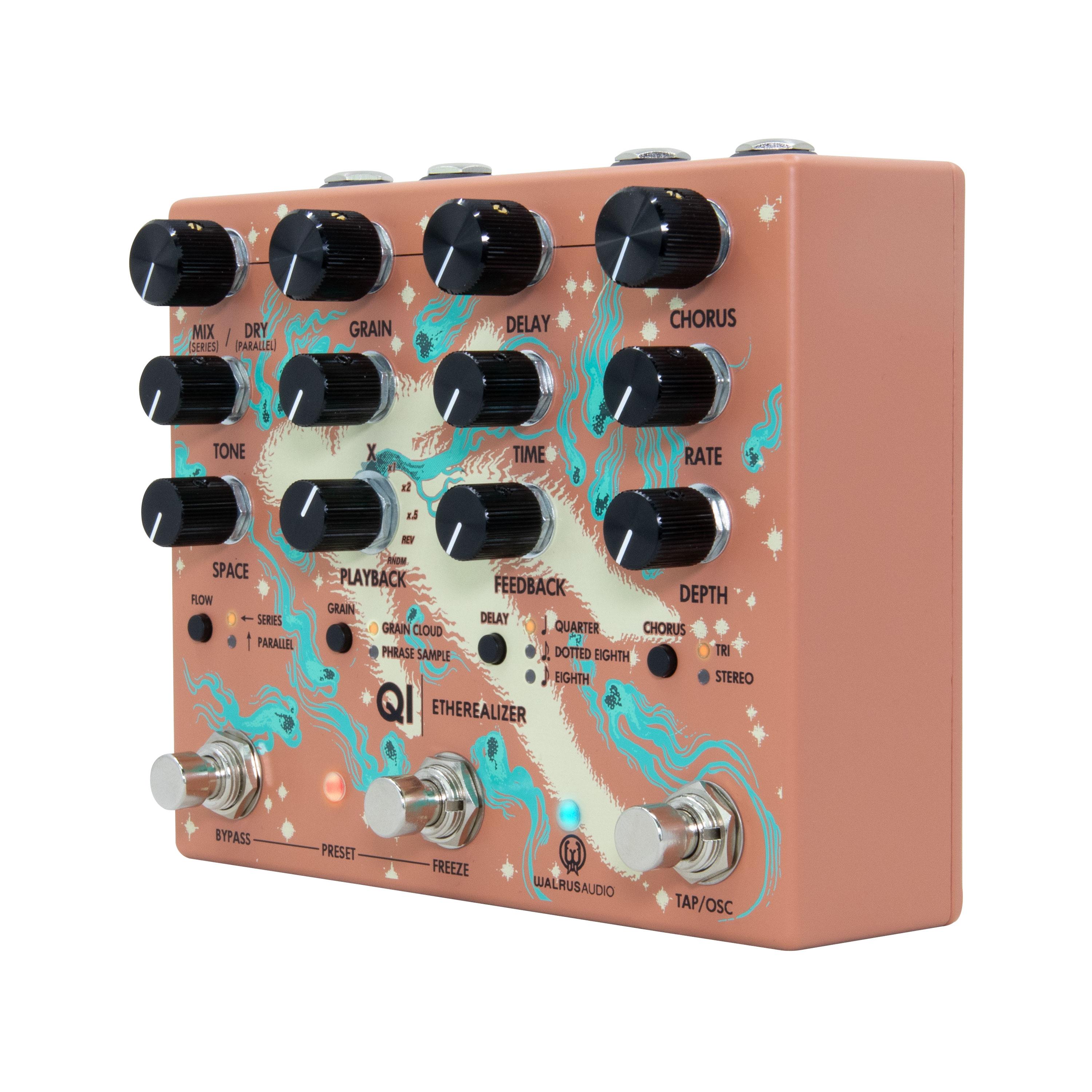 Walrus Audio Qi Etherealizer Yvette Young Signature Ambient Pedal in Terracotta - 66675 (3).jpg