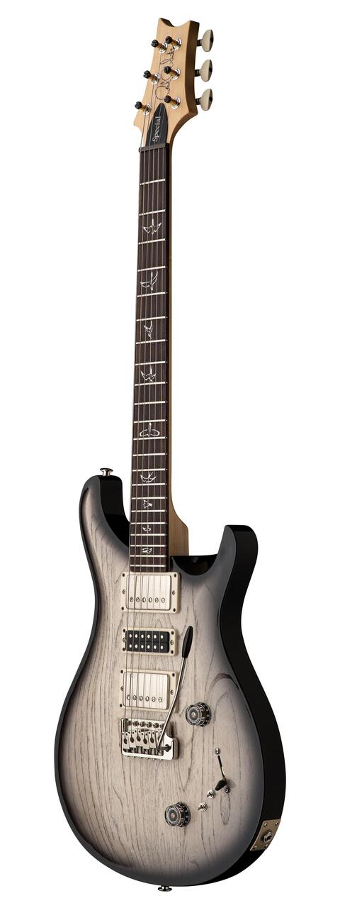 PRS Swamp Ash Special Electric Guitar in White Doghair Smokeburst - Swamp Ash Special White Doghair Smokeburst_3quarter.jpg