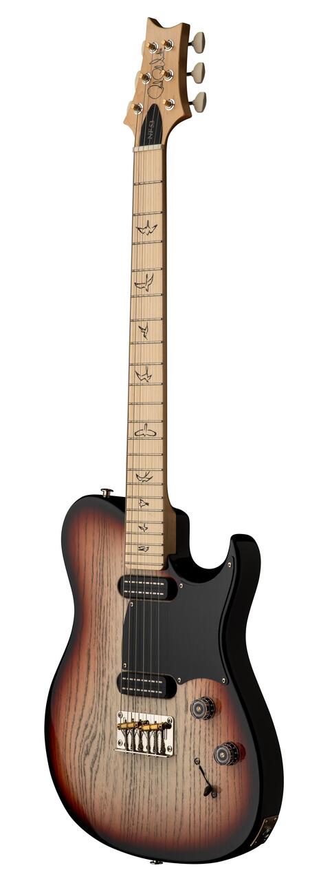 PRS NF 53 Electric Guitar in Jasper Smokeburst  - NF 53 Jasper Smokeburst_3quarter.jpg