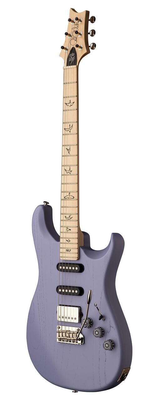 PRS Fiore Mark Lettieri Signature Electric Guitar in Lilac Satin - Fiore Lilac Satin_3quarter.jpg