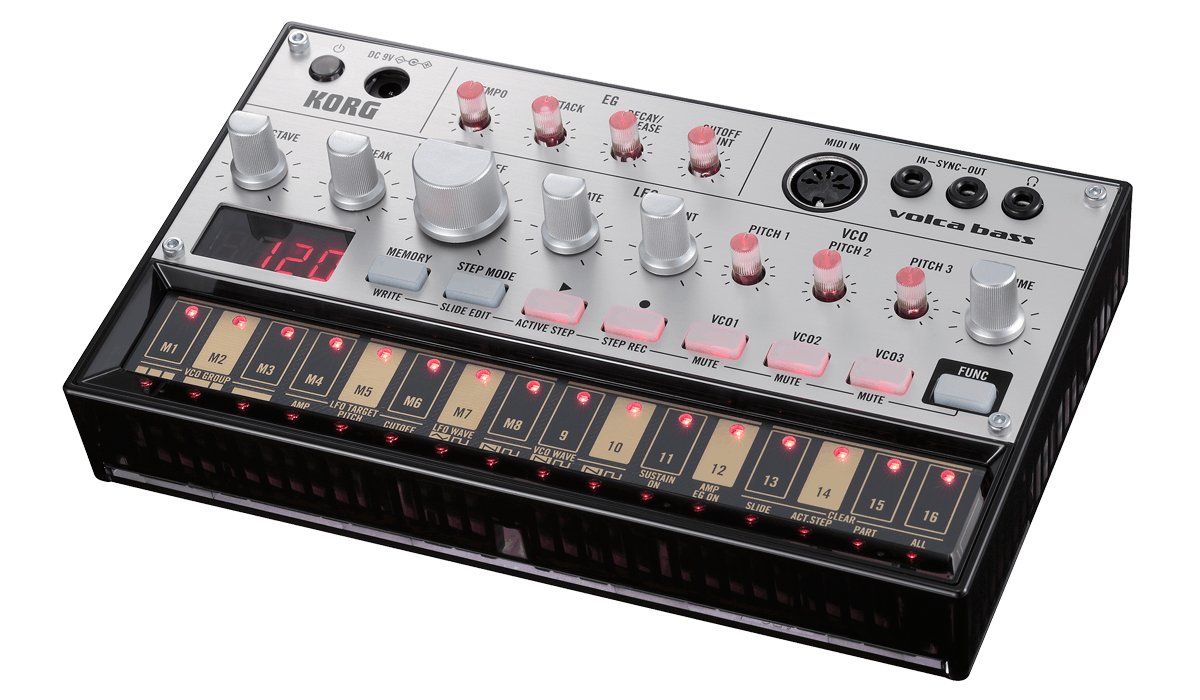 Korg Volca Bass - Analogue Bass Step Sequencer - Andertons Music Co.