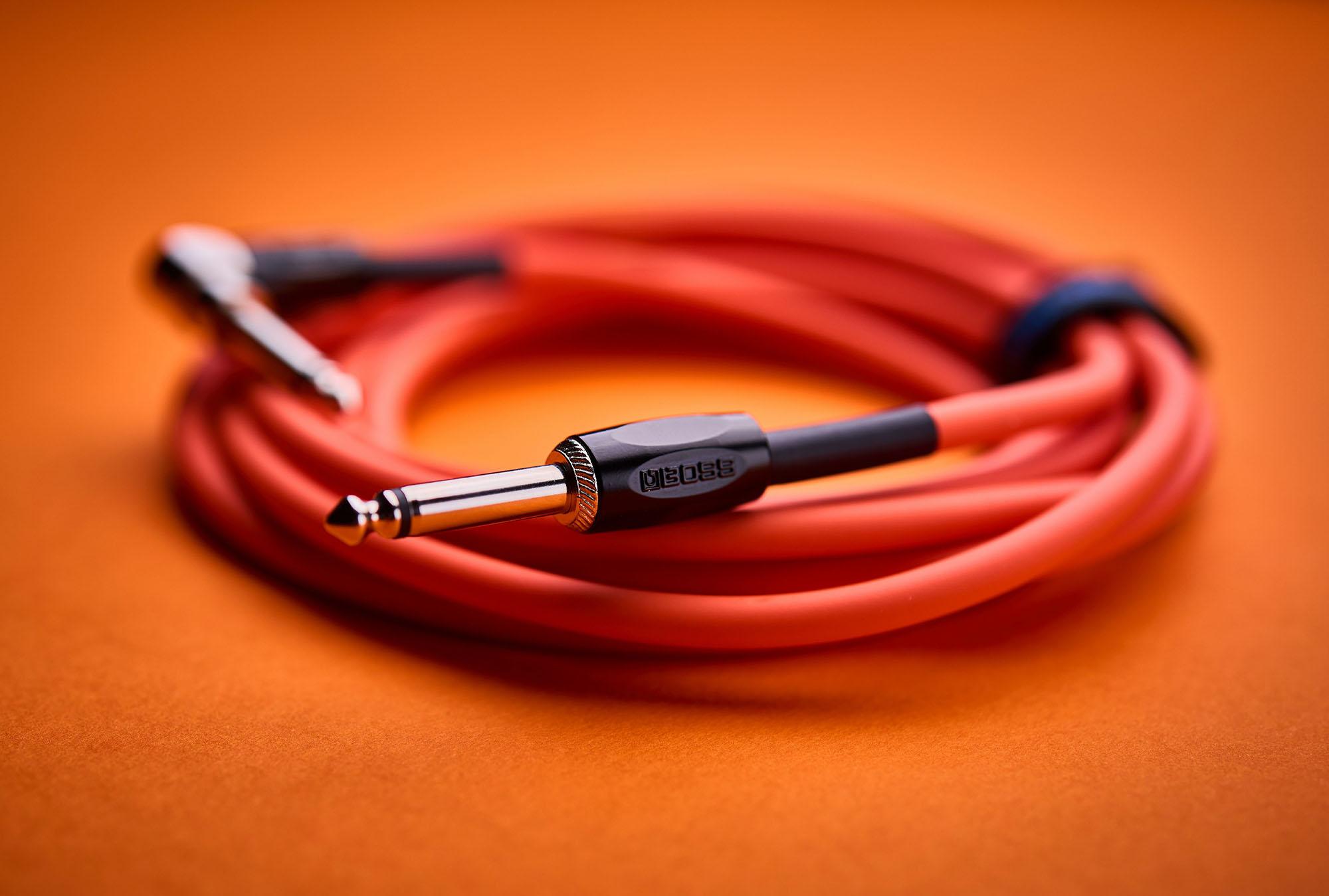 Boss BIC-10A Instrument Cable 10 ft in Orange - bic-10a-or_02.jpg