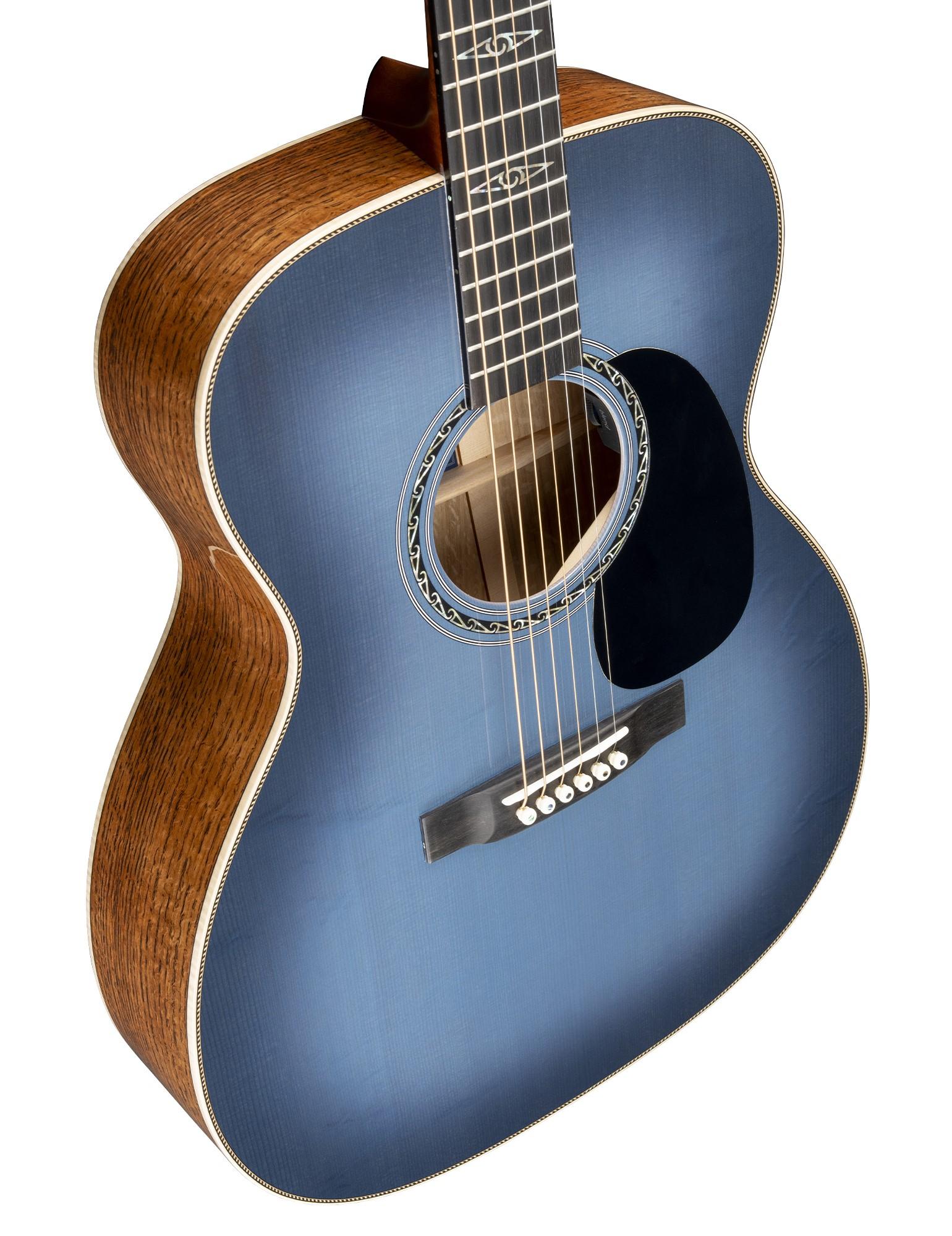 Martin Limited Edition CEO-11 Electro Acoustic Guitar in New Horizons Blue Burst - CEO-11_Additional2.jpg