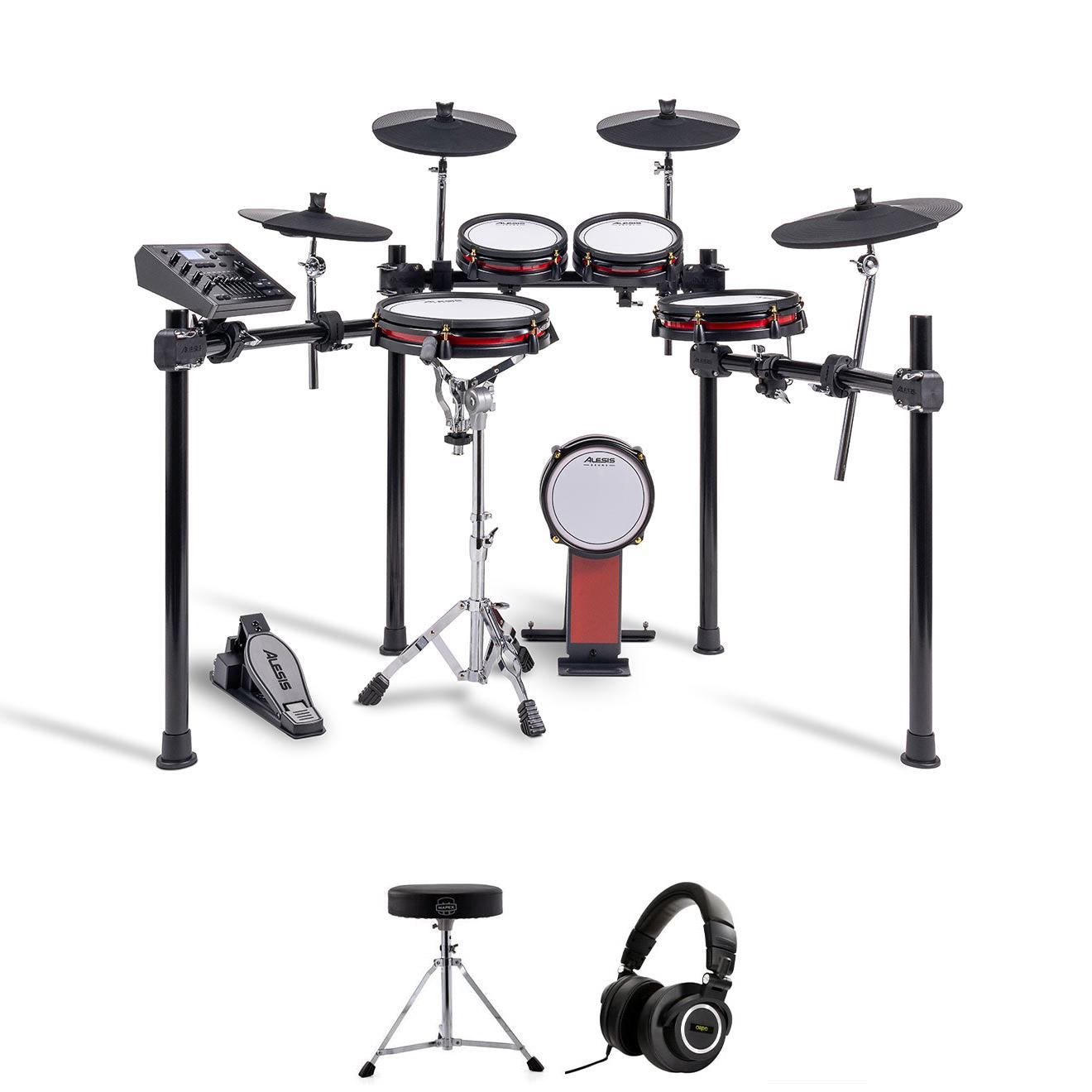 Alesis Crimson III Electronic Drum Kit Bundle Package - BUN-CRIMSONIIIKITXE.jpg