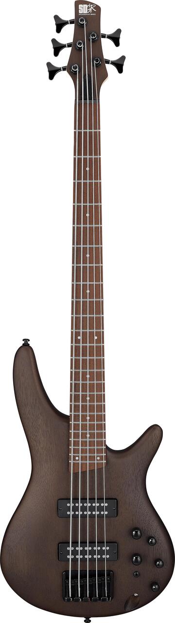 Ibanez SR305EB-WNF SR Series 5-String Bass Guitar in Walnut Flat - SR305EB_WNF_1P_04_A.jpg