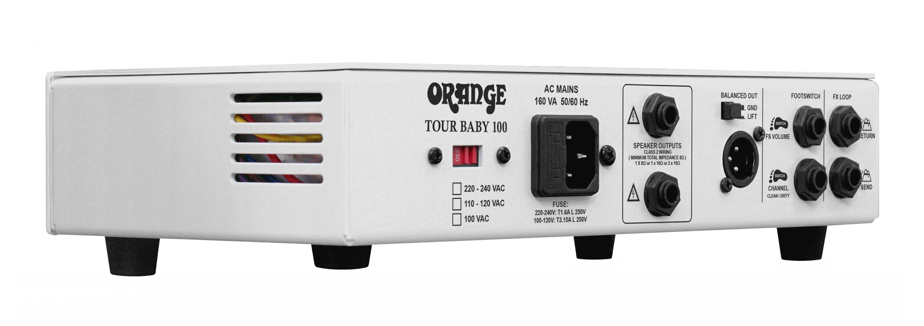 Orange Tour Baby 100 Amplifier Head - Tour Baby 100 - 4.jpg
