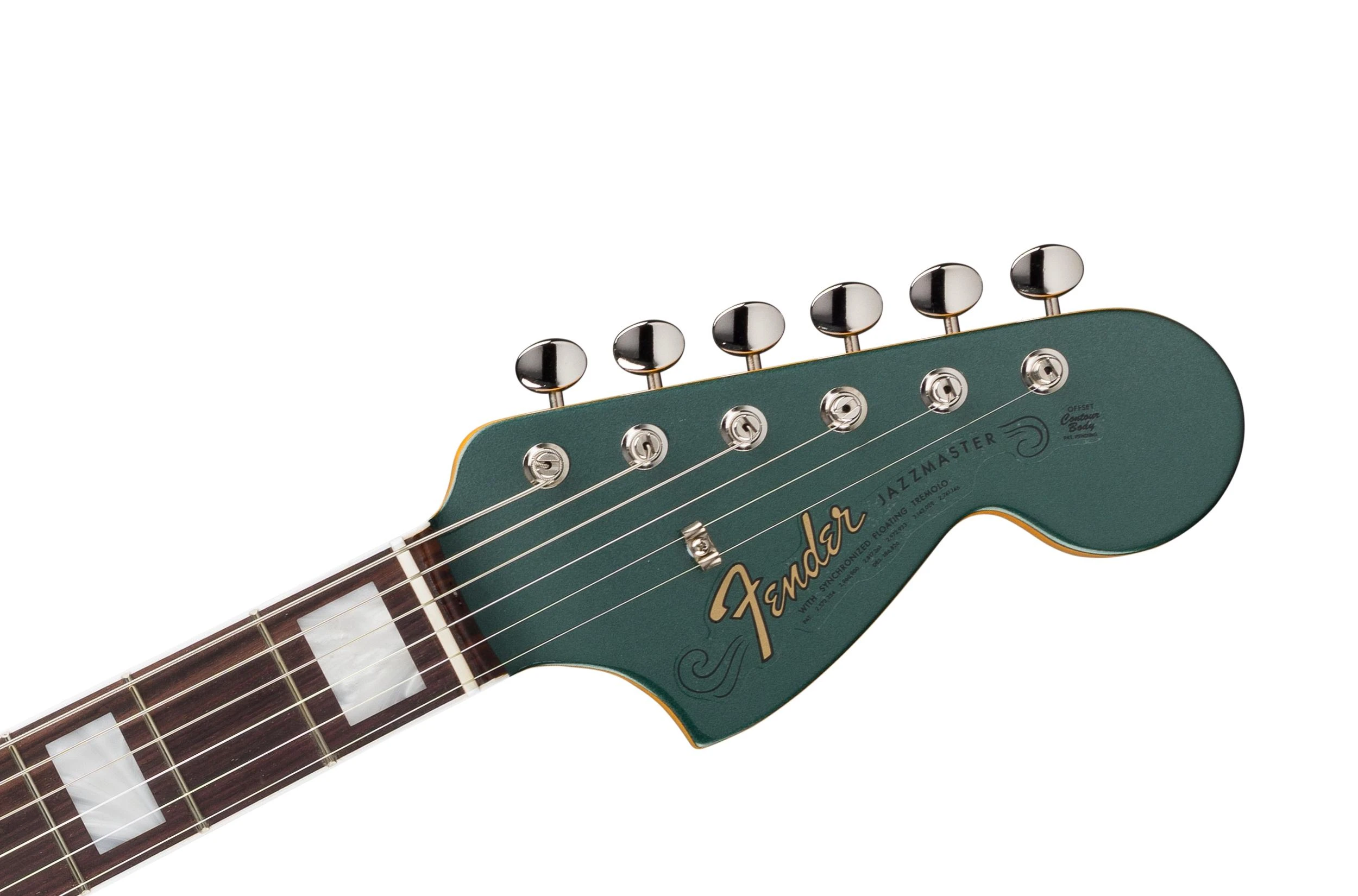 Fender American Vintage II '66 Jazzmaster in Sherwood Green Metallic Rosewood Board - 0110340846 (5).jpg