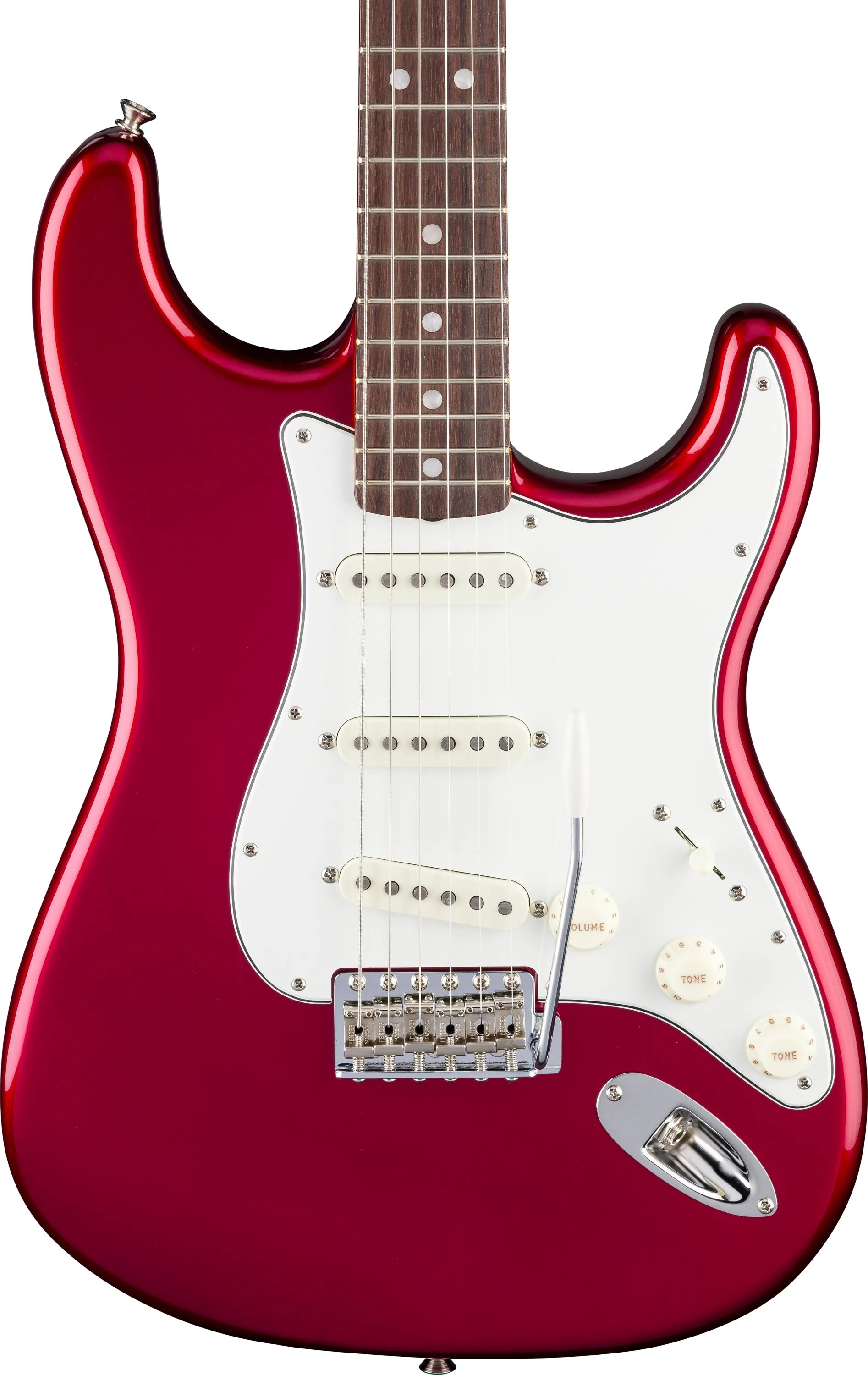 Fender American Vintage II '65 Stratocaster in Candy Apple Red Rosewood Board - 0110280809 (4).jpg