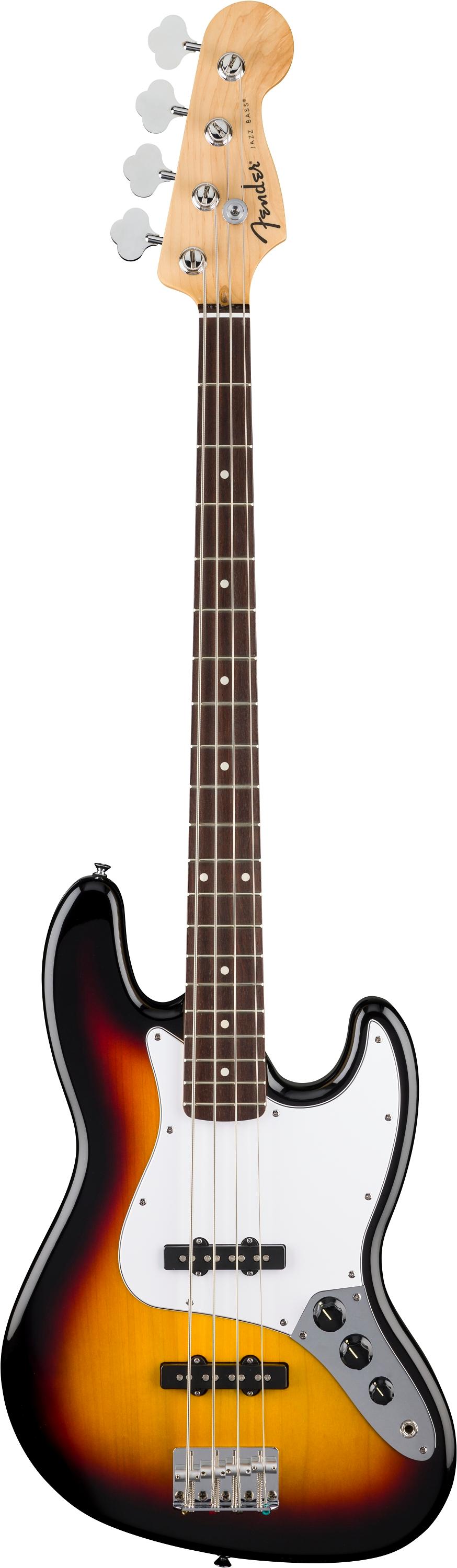 Fender Standard Series Jazz Bass Guitar in 3-Tone Sunburst - 0266840500 (2).jpg