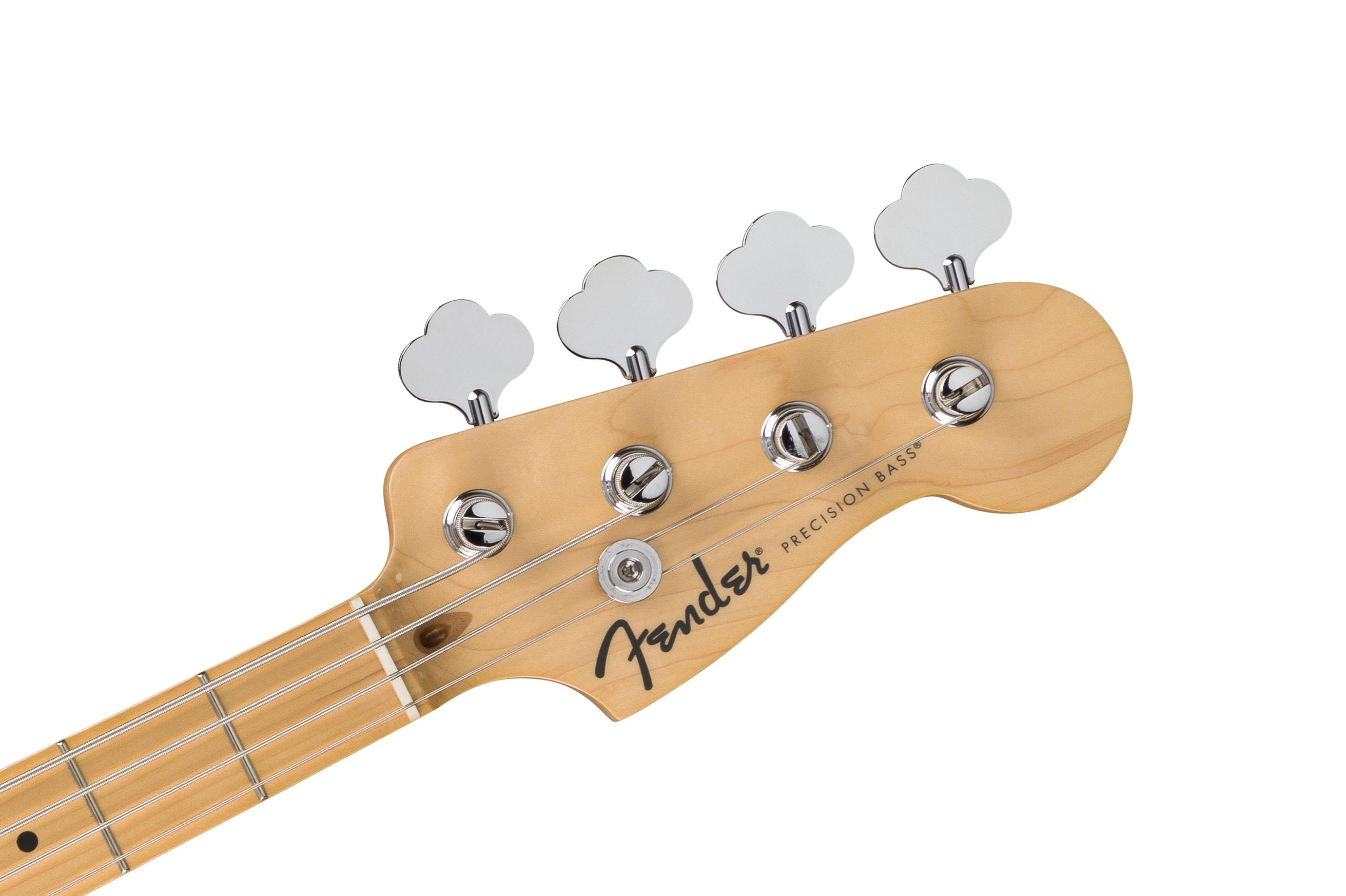 Fender Standard Series Precision Bass Guitar in Olympic White - 0266621505 (5).jpg