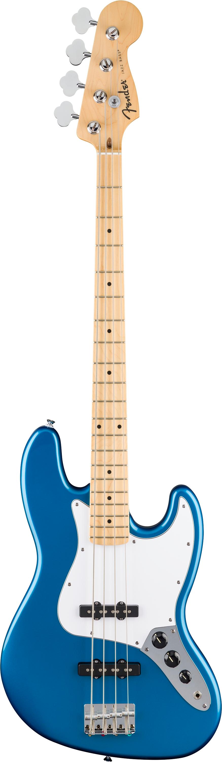 Fender Standard Series Jazz Bass Guitar in Aqua Marine Metallic - 0266820560 (2).jpg